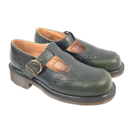 Doc Martens Mary Jane 7 / Green / Y2K - Now