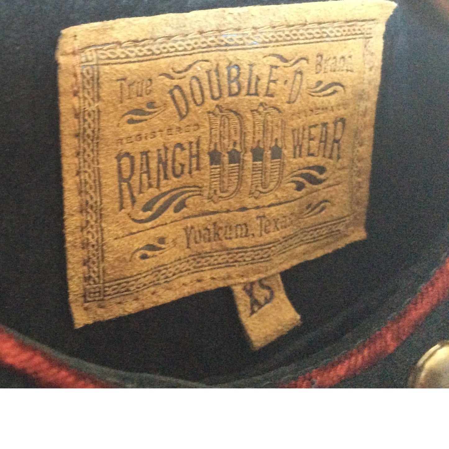 Double-D Ranch Jacket Extra Small / Black / Vintage 1990s