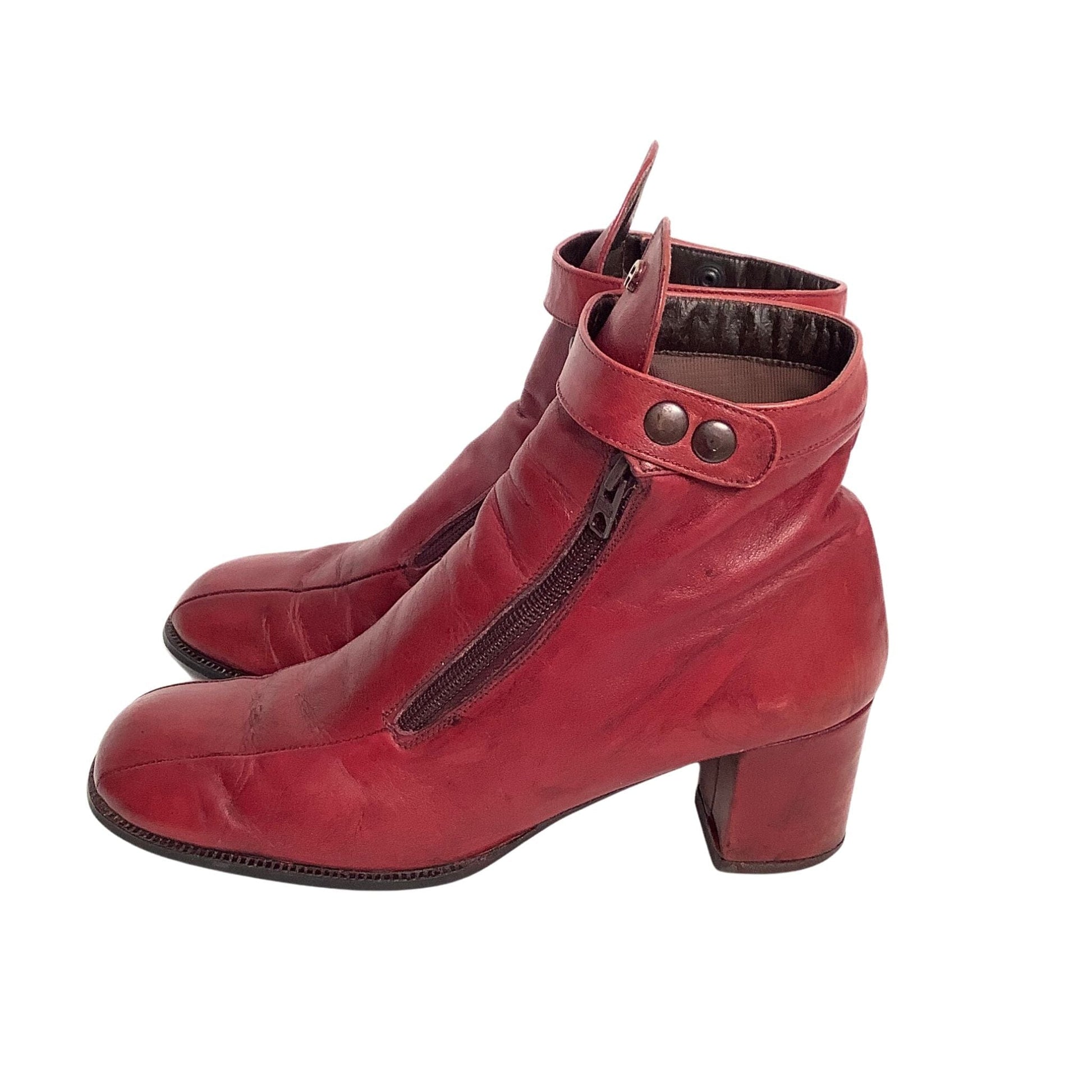 Double Zipper Booties