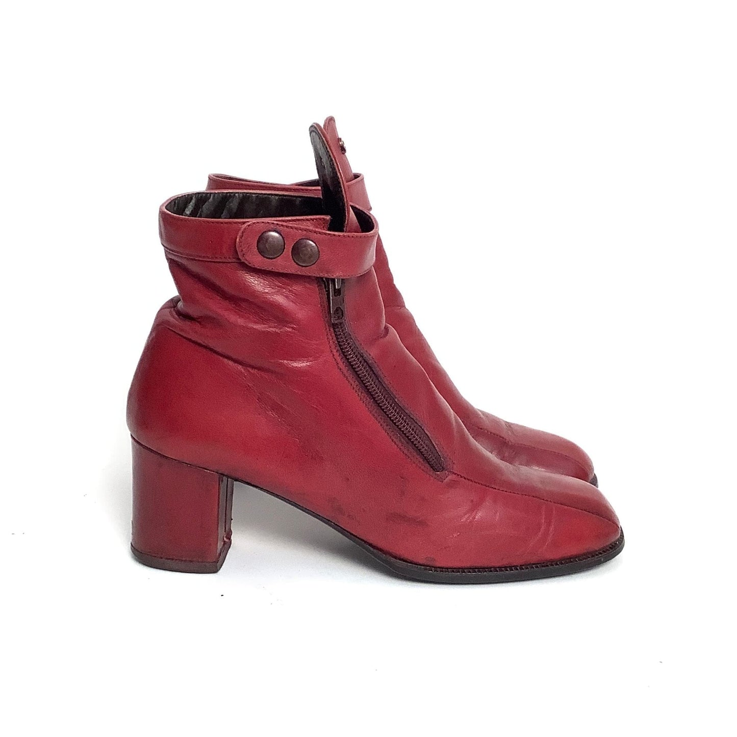 Double Zipper Booties