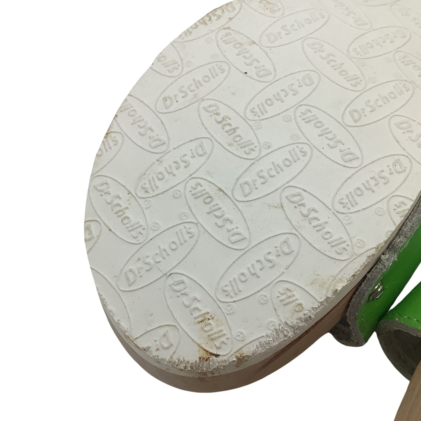 Dr Scholl's Green Sandals - Vintage 1990s Made in Italy