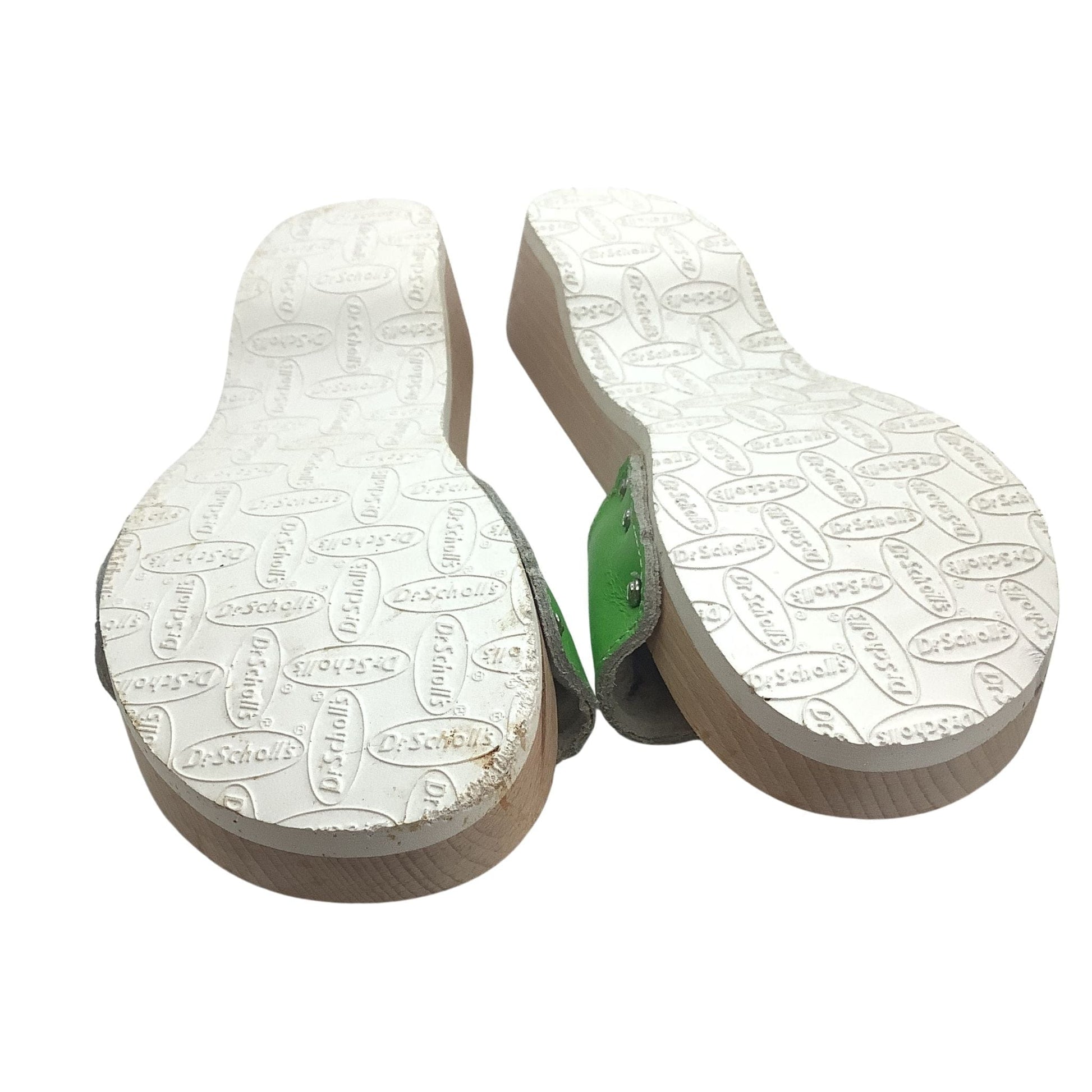 Dr Scholl's Green Sandals - Vintage 1990s Made in Italy