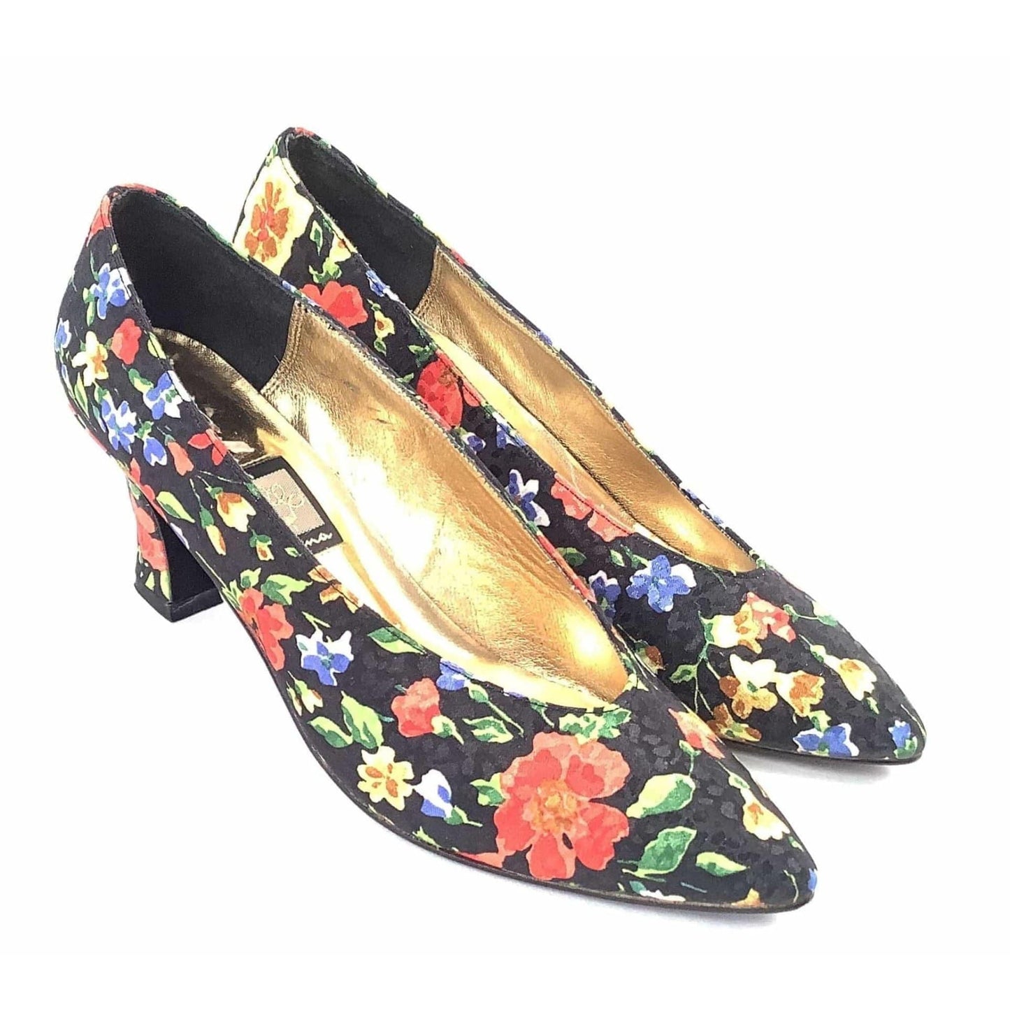 Dressy Floral Pumps