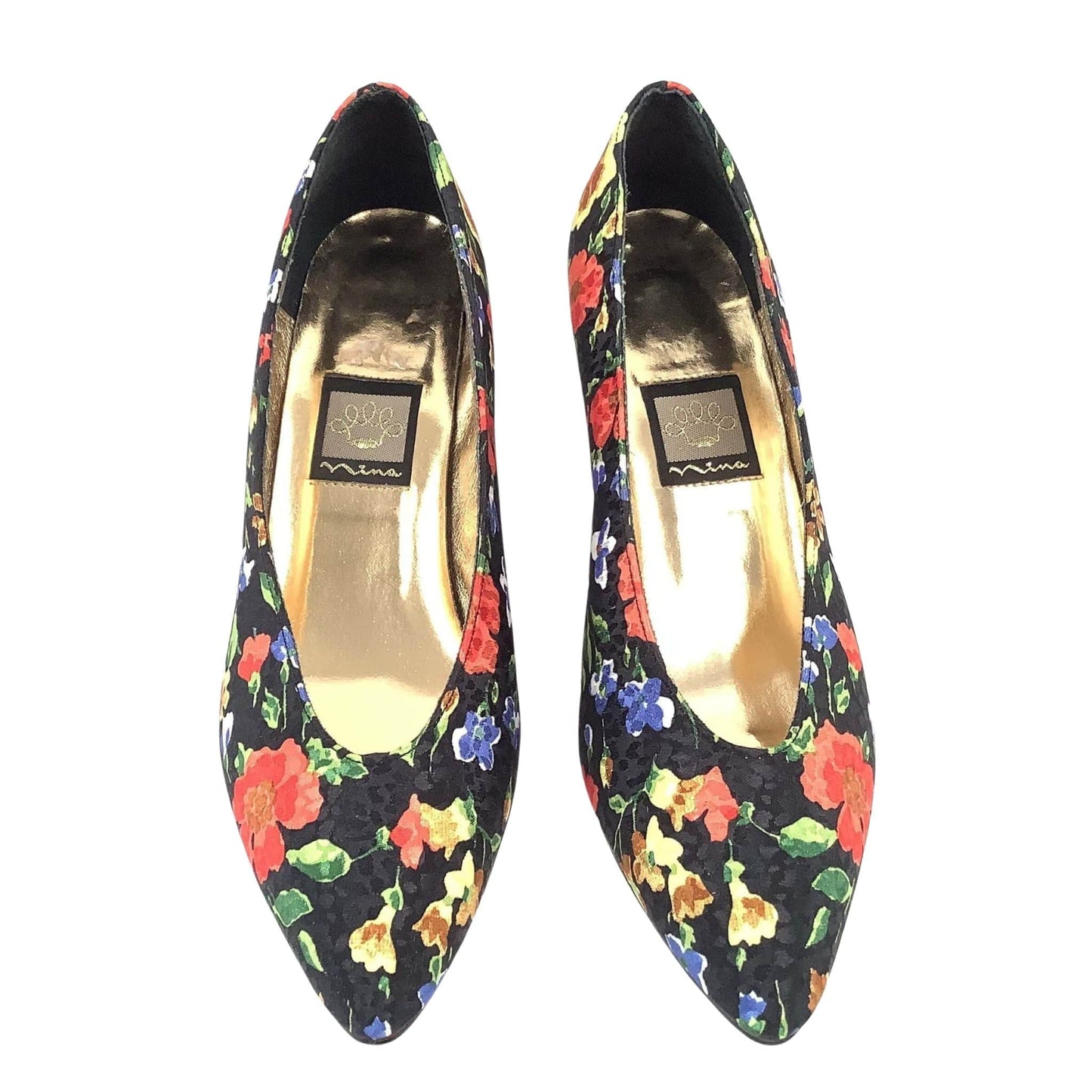 Dressy Floral Pumps