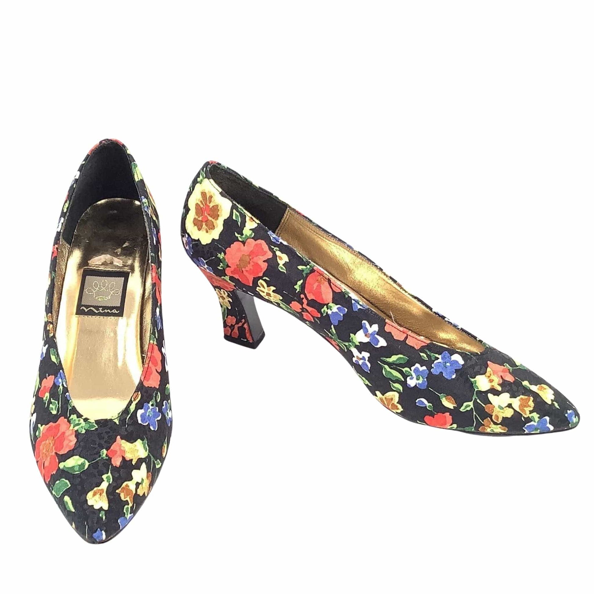 Dressy Floral Pumps