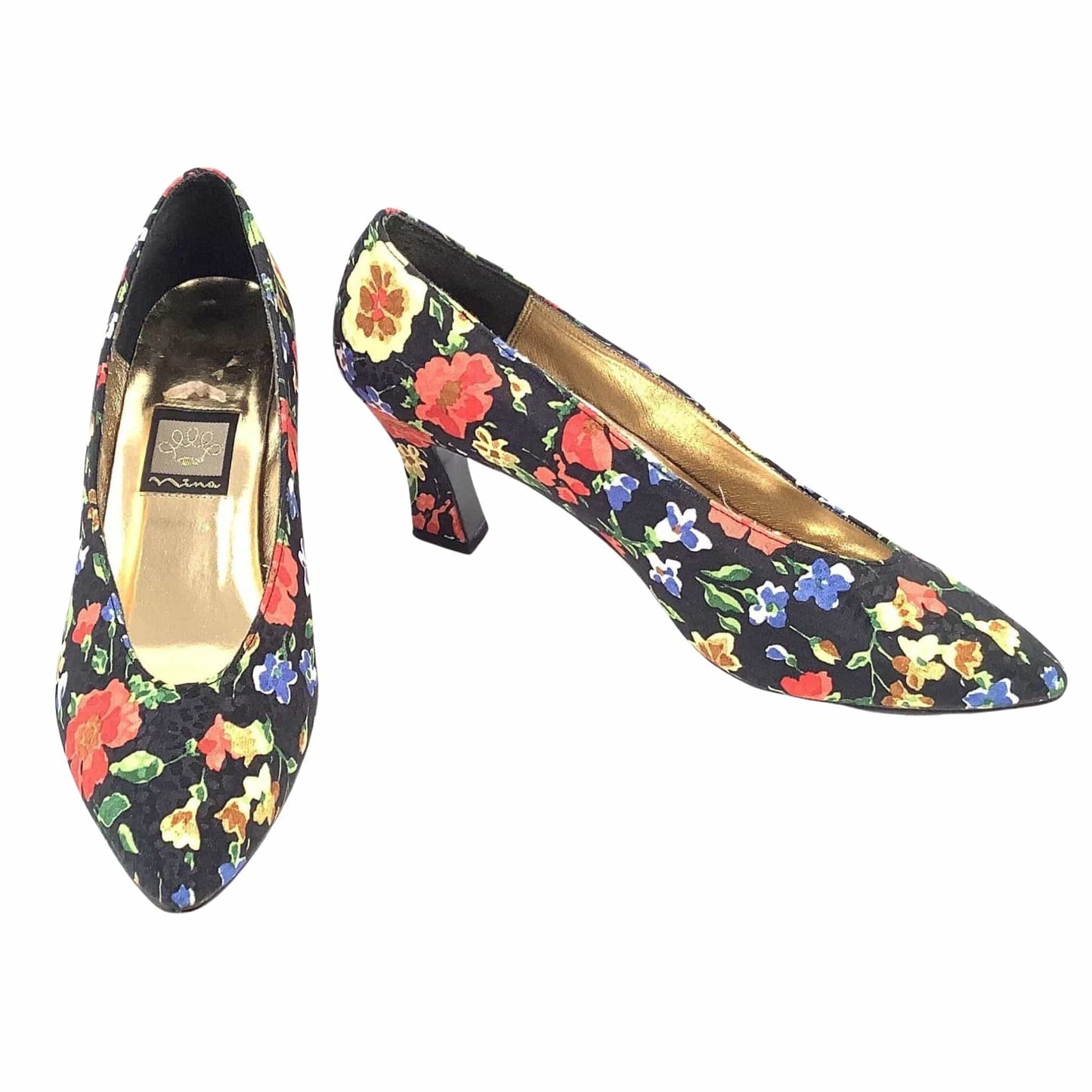 Dressy Floral Pumps