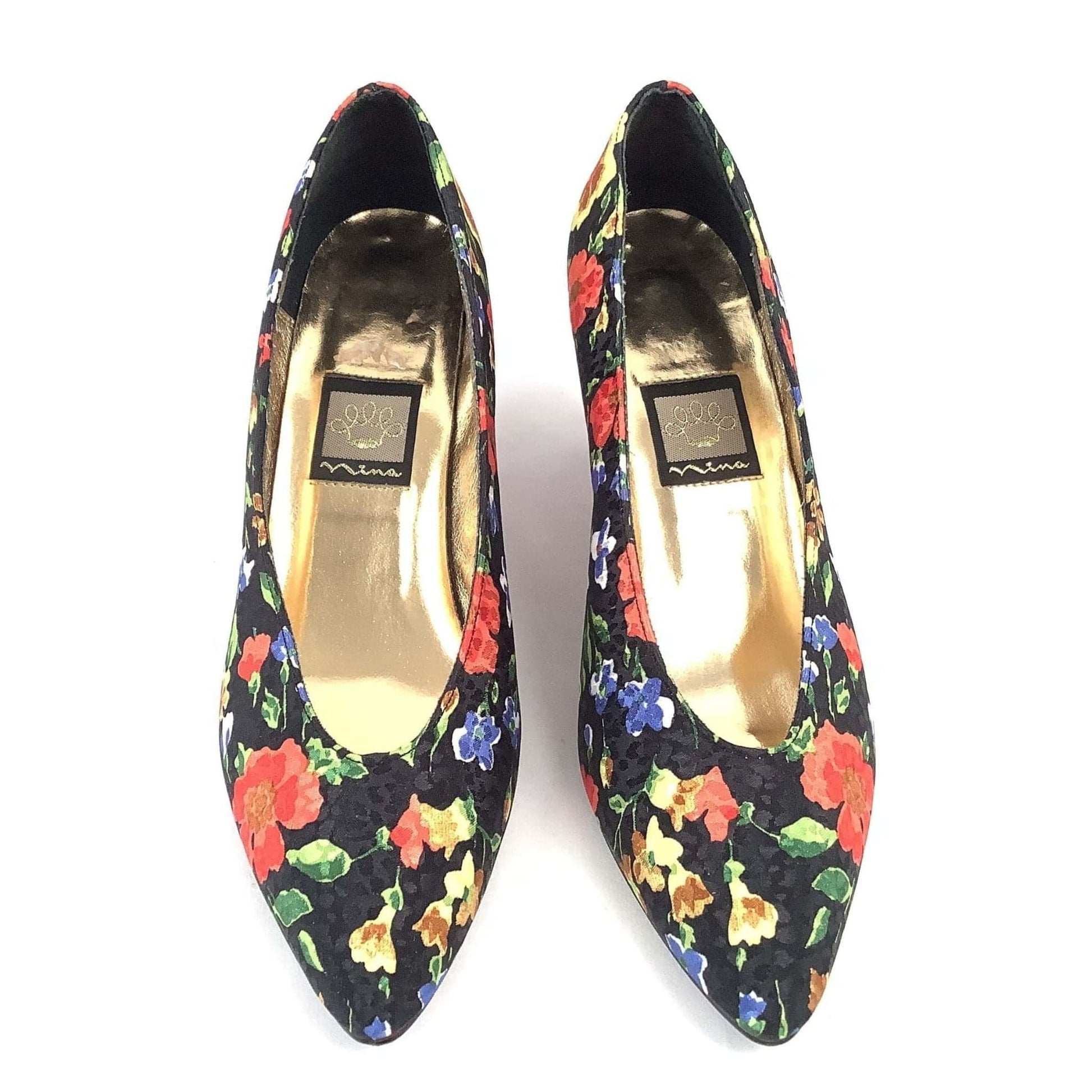 Dressy Floral Pumps