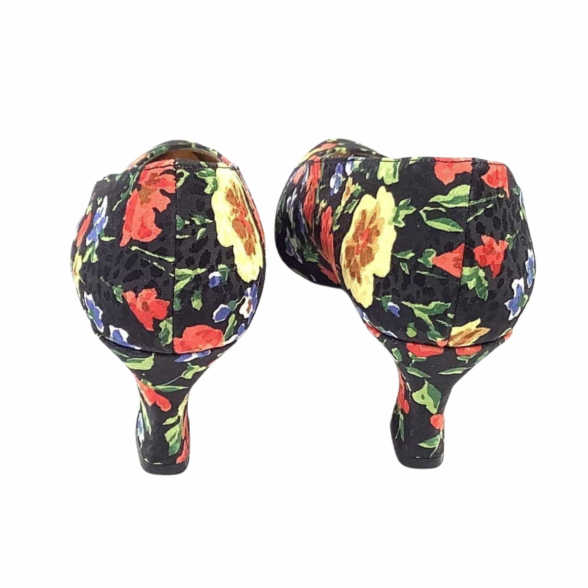 Dressy Floral Pumps