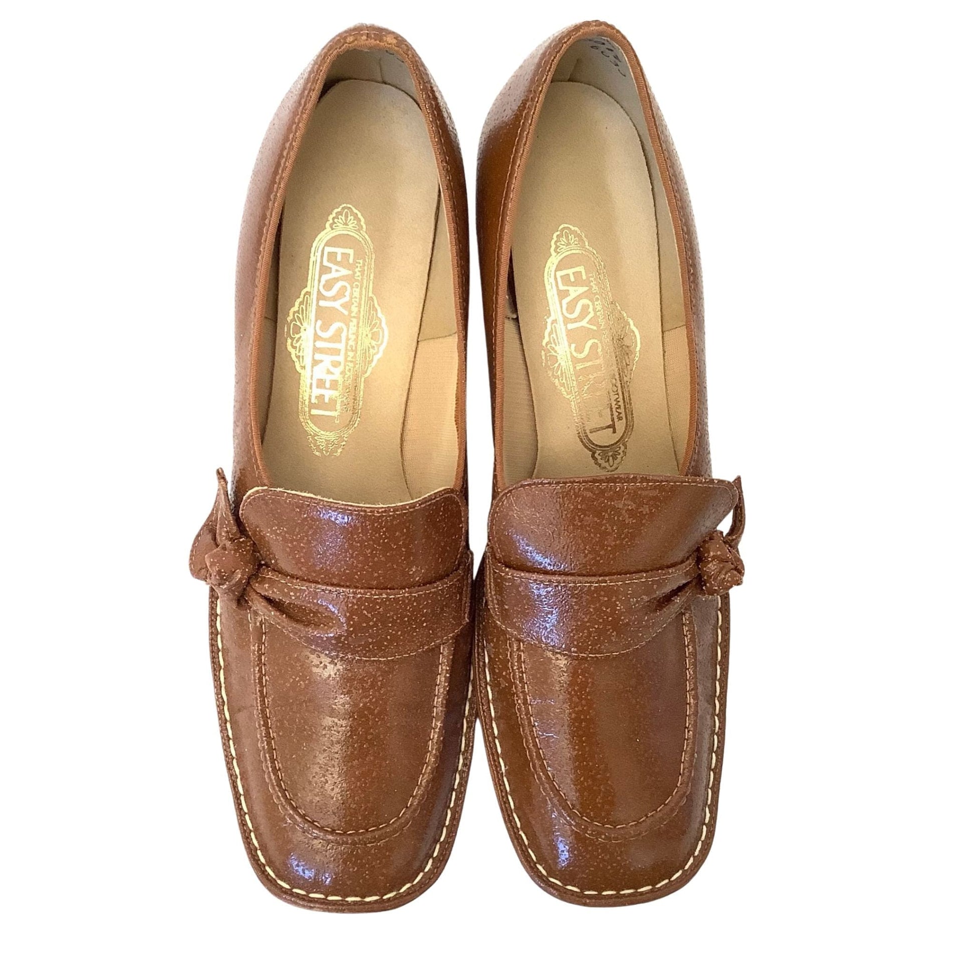 Easy Street Brown Heels