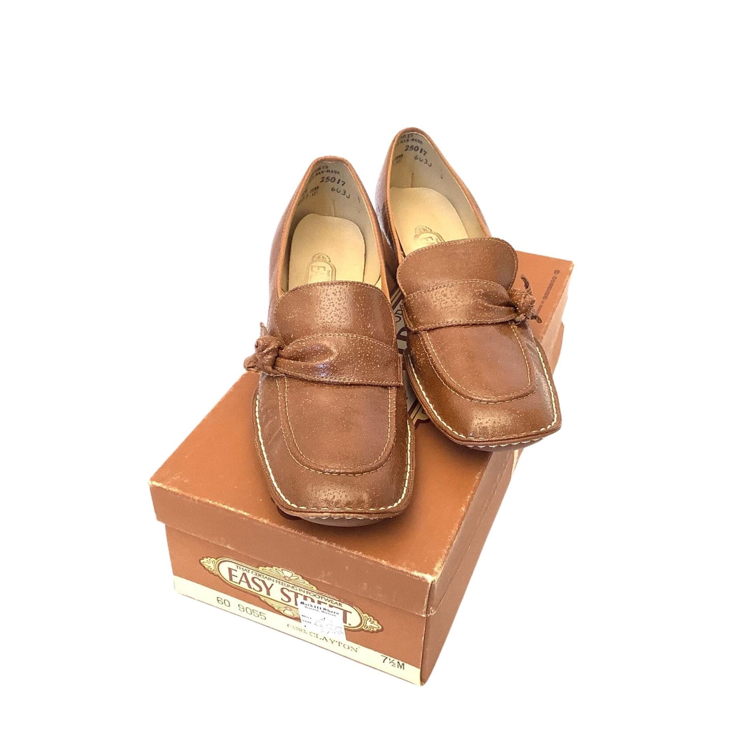 Easy Street Brown Heels