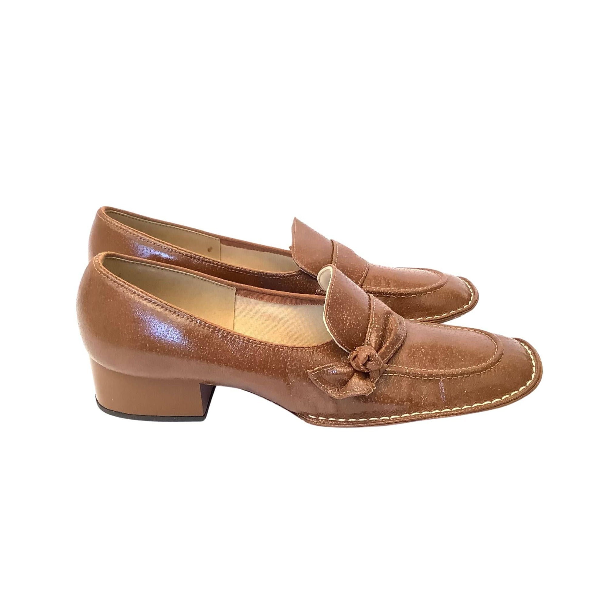 Easy Street Brown Heels