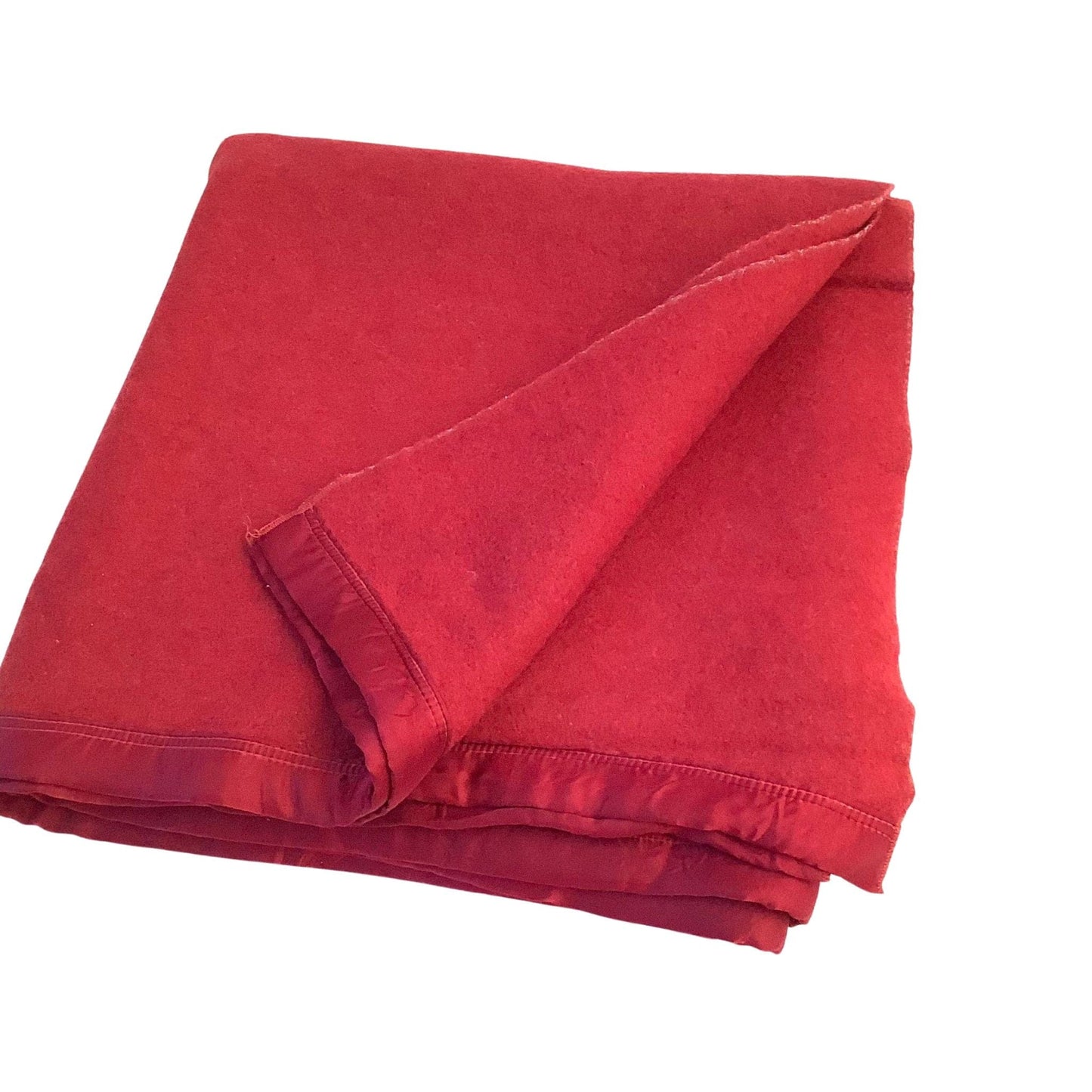 Edmonds Red Wool Blanket