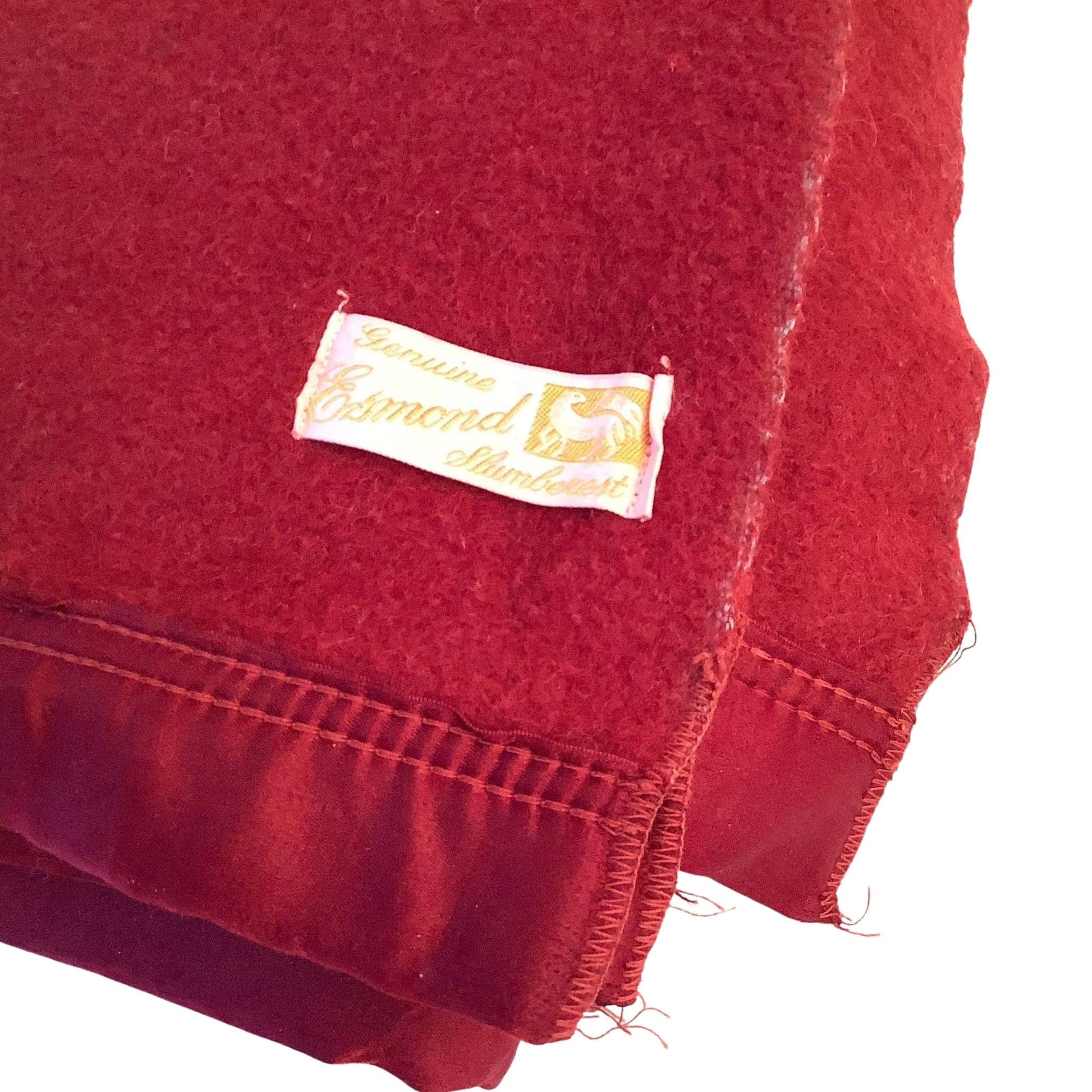 Edmonds Red Wool Blanket