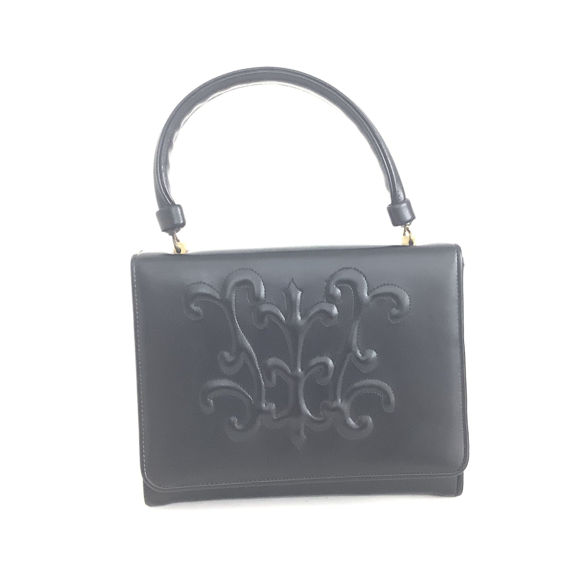 Elegant Black Leather Purse