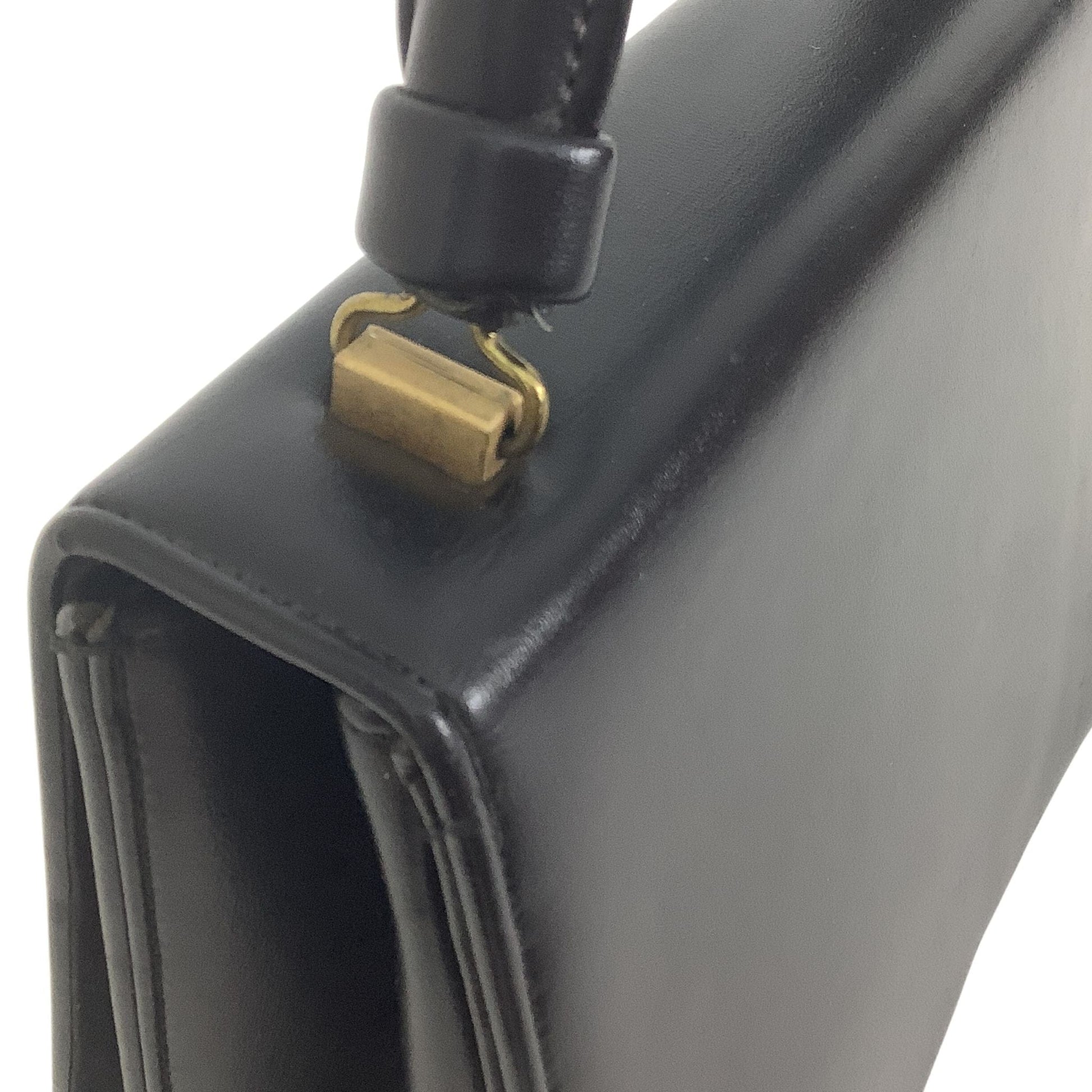 Elegant Black Leather Purse
