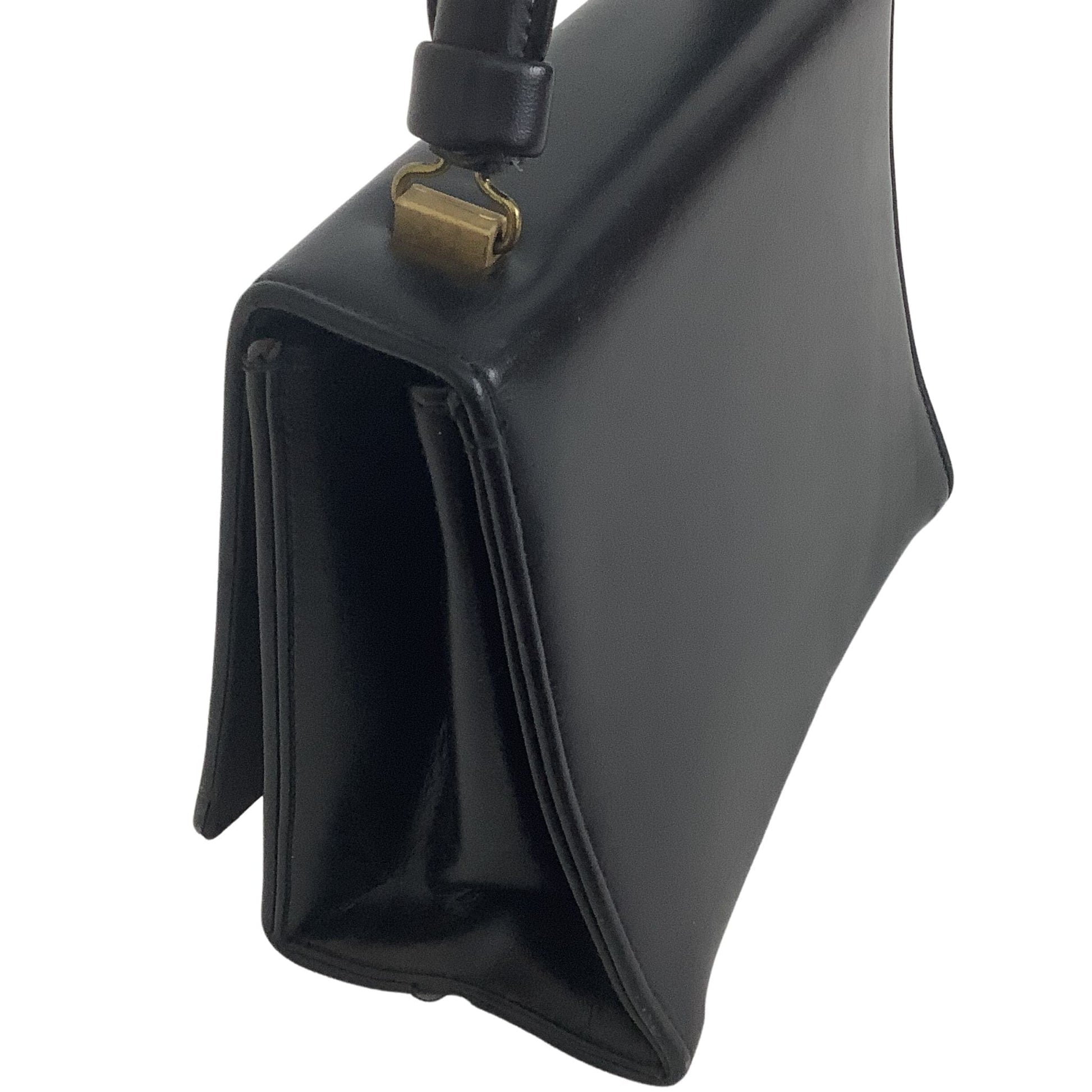 Elegant Black Leather Purse