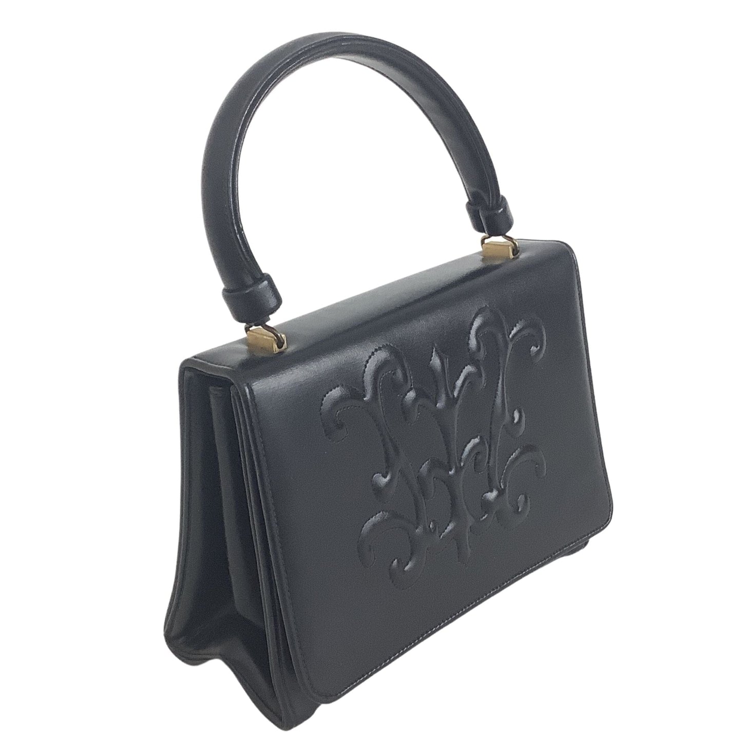 Elegant Black Leather Purse