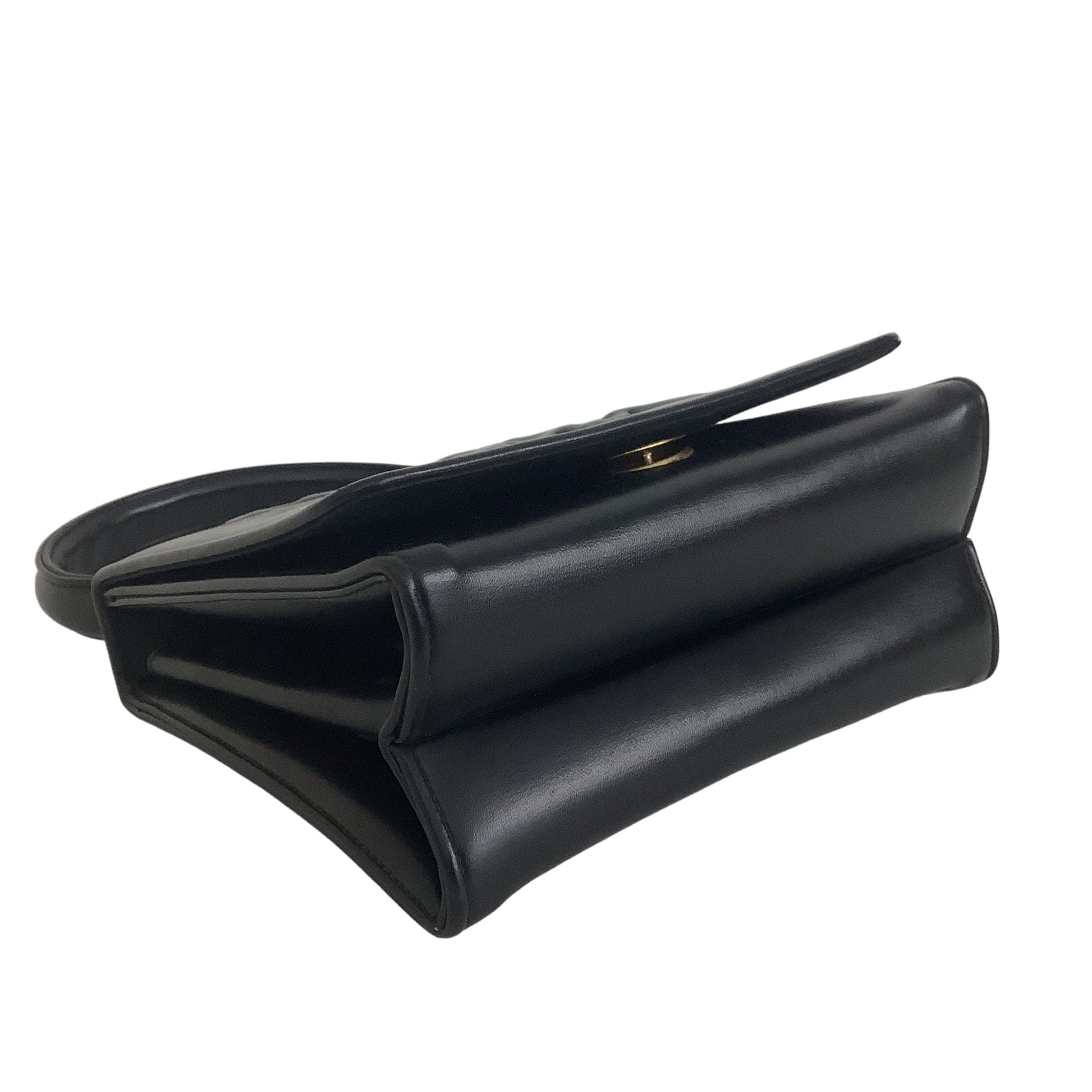 Elegant Black Leather Purse