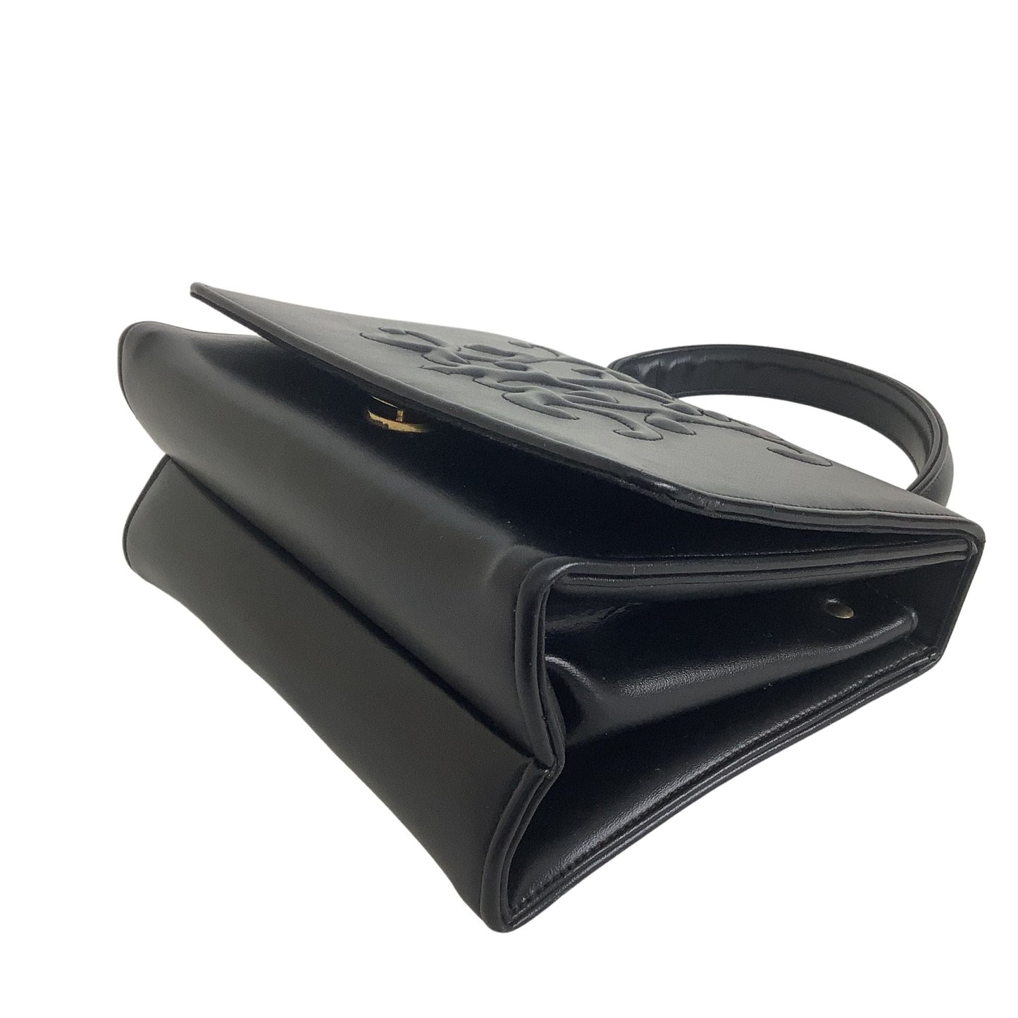 Elegant Black Leather Purse