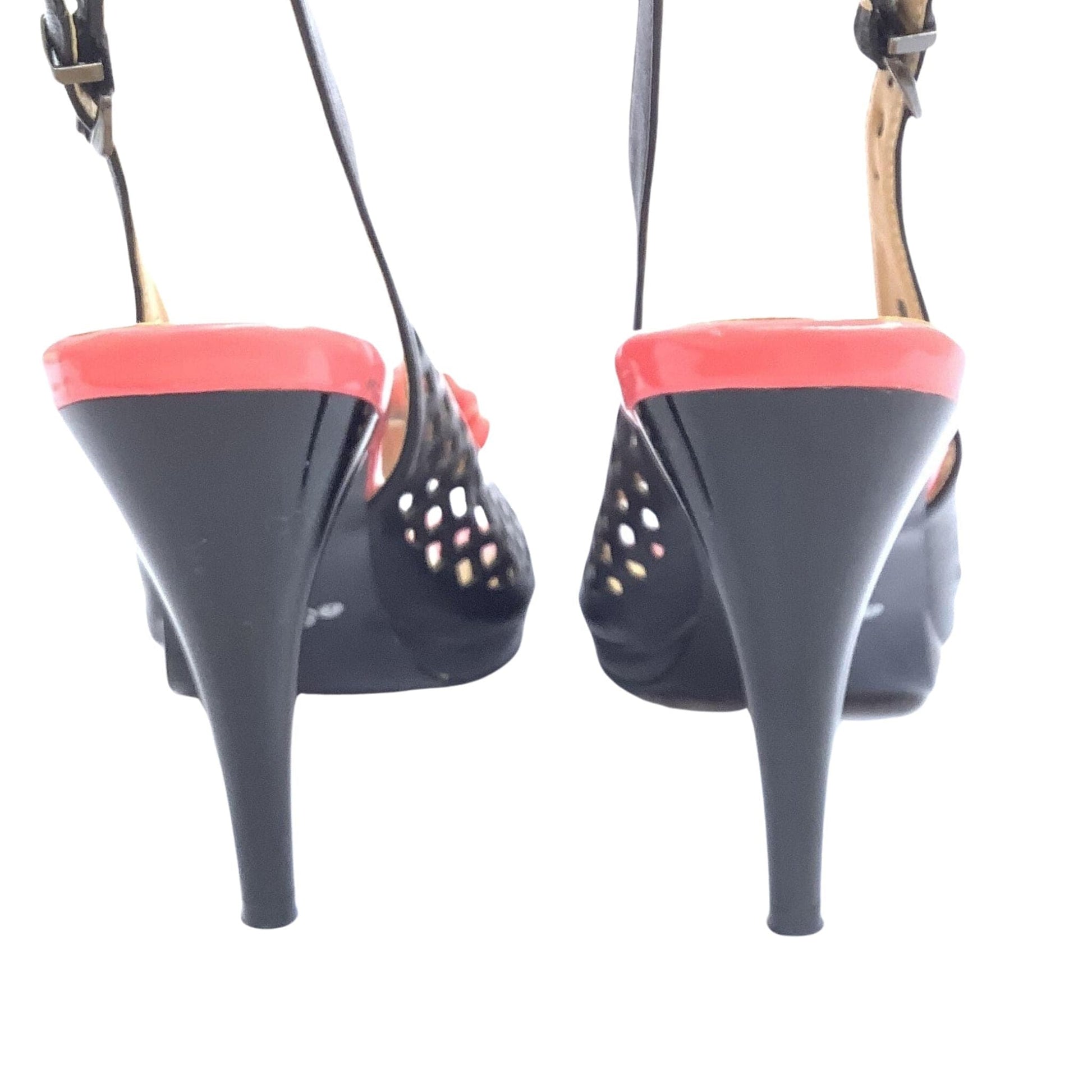 Black Stiletto Heels Laser-Cut