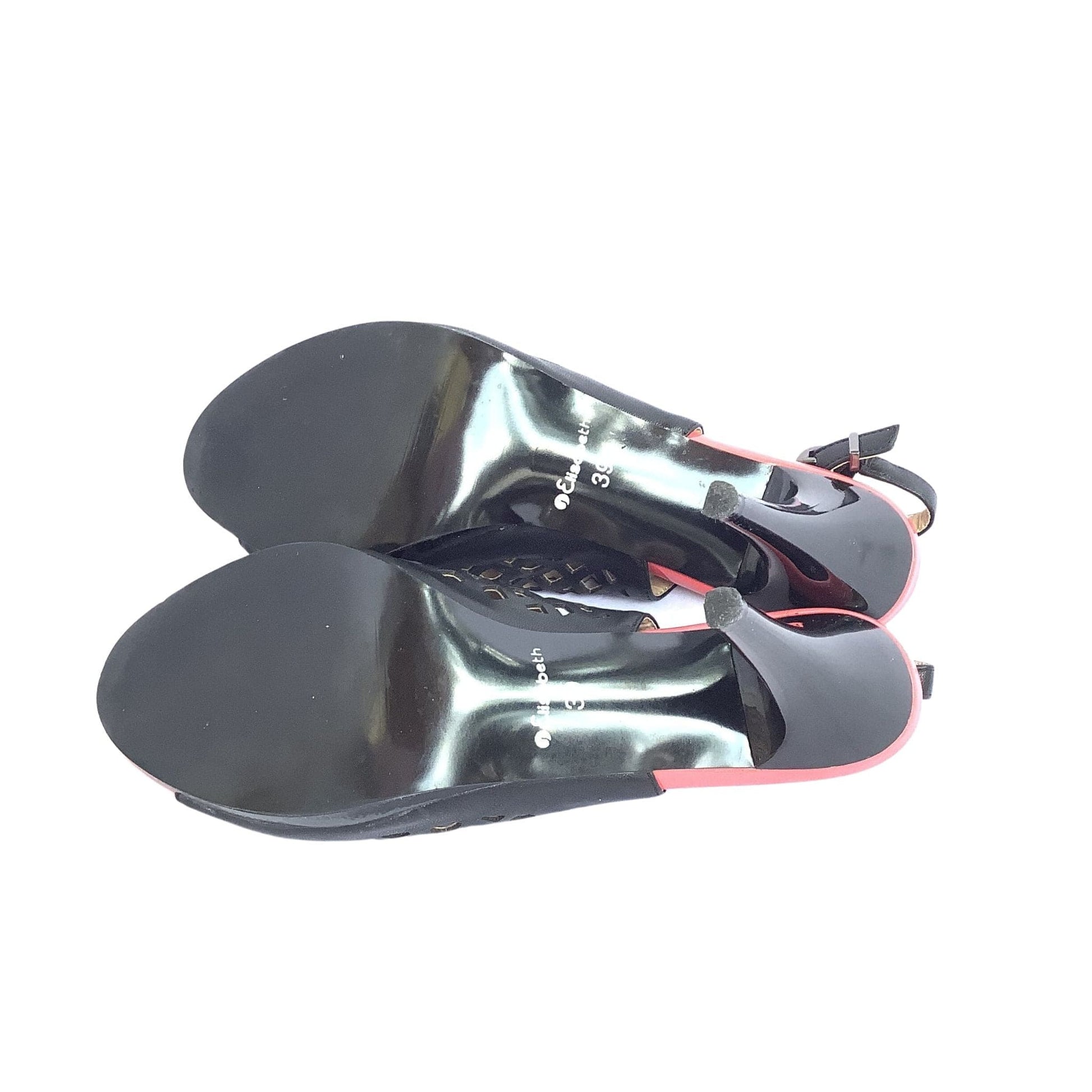 Black Stiletto Heels Laser-Cut