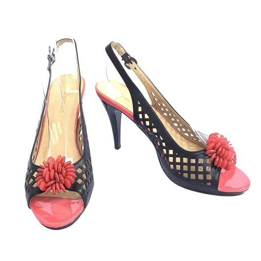 Black Stiletto Heels Laser-Cut