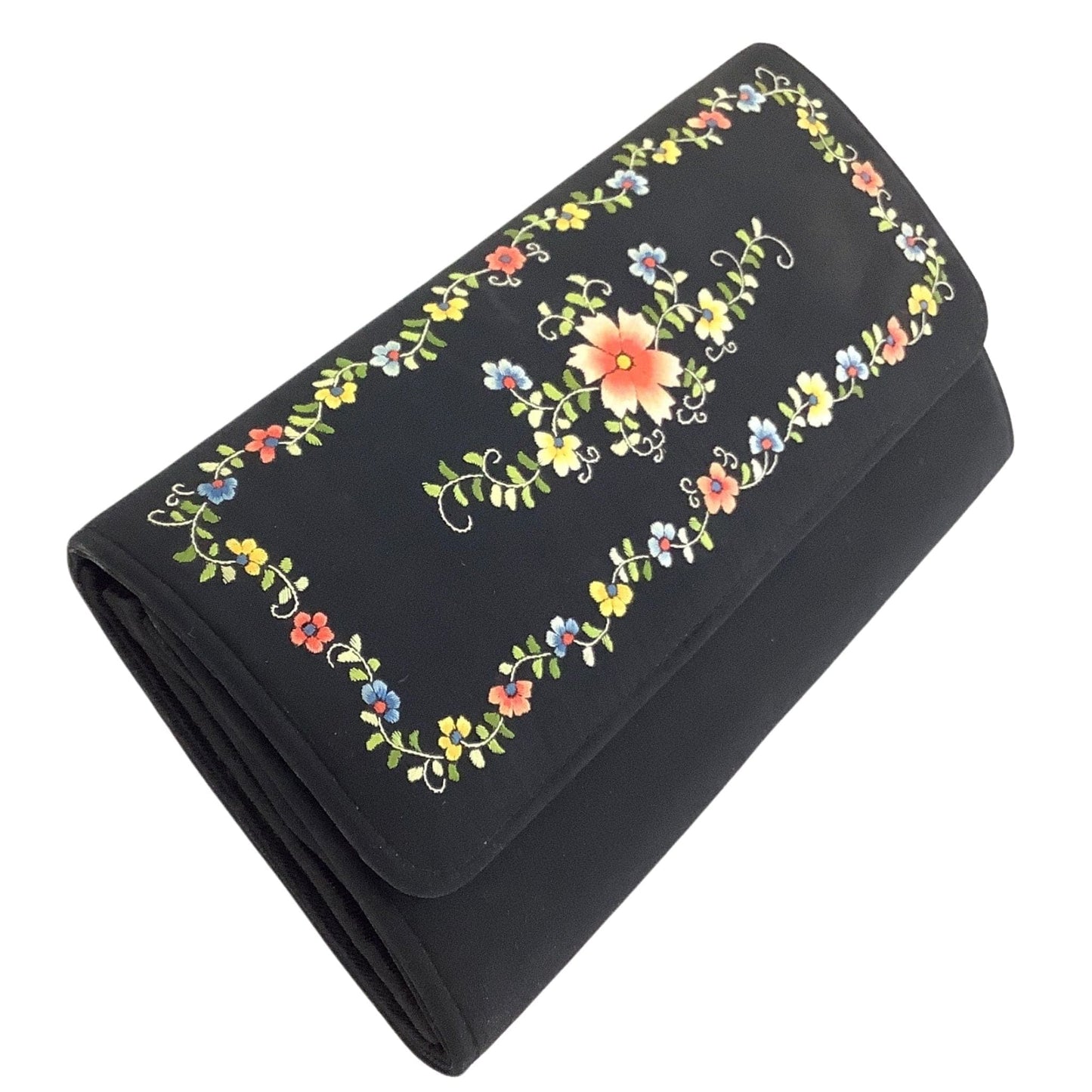 Embroidered Cosmetics Bag