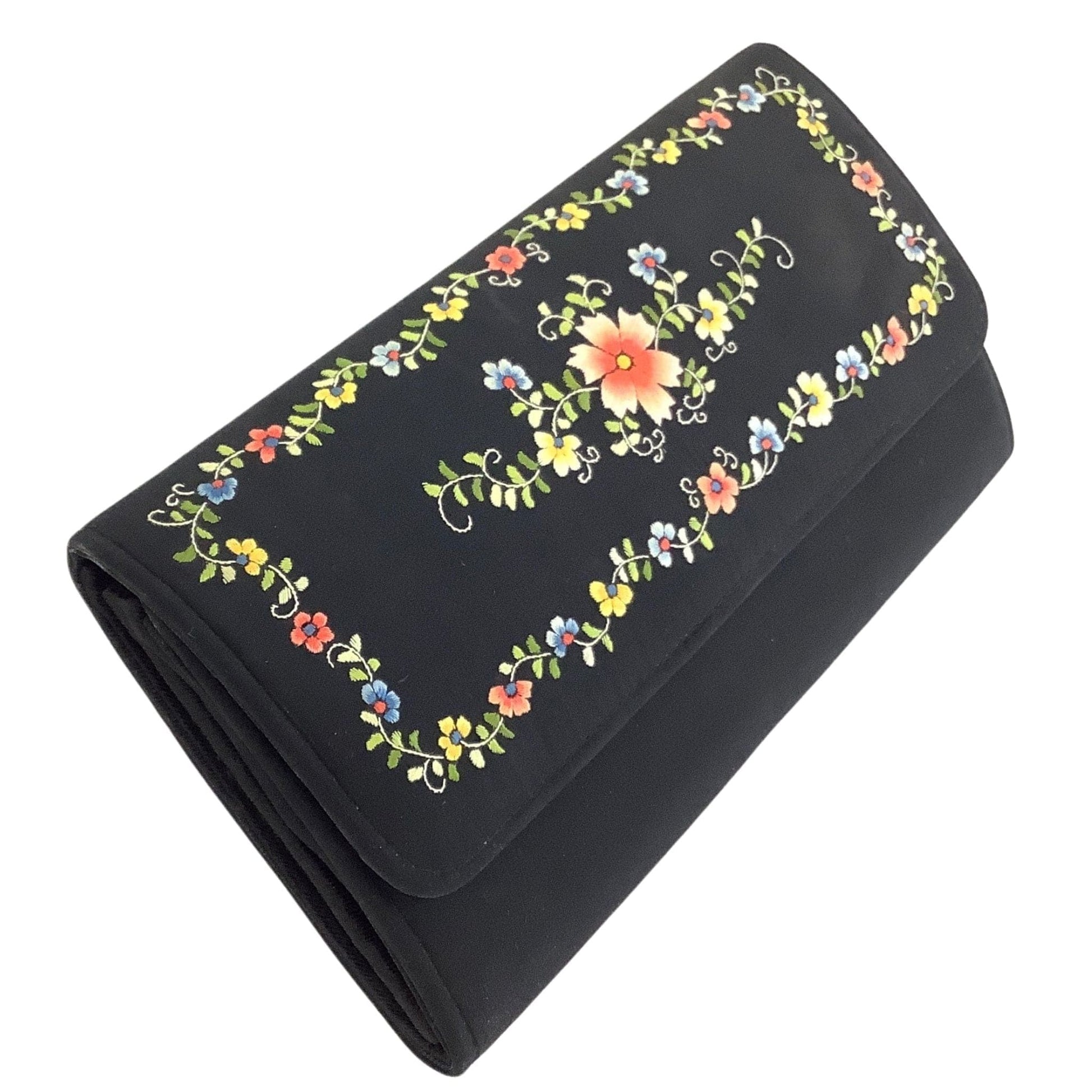 Embroidered Cosmetics Bag