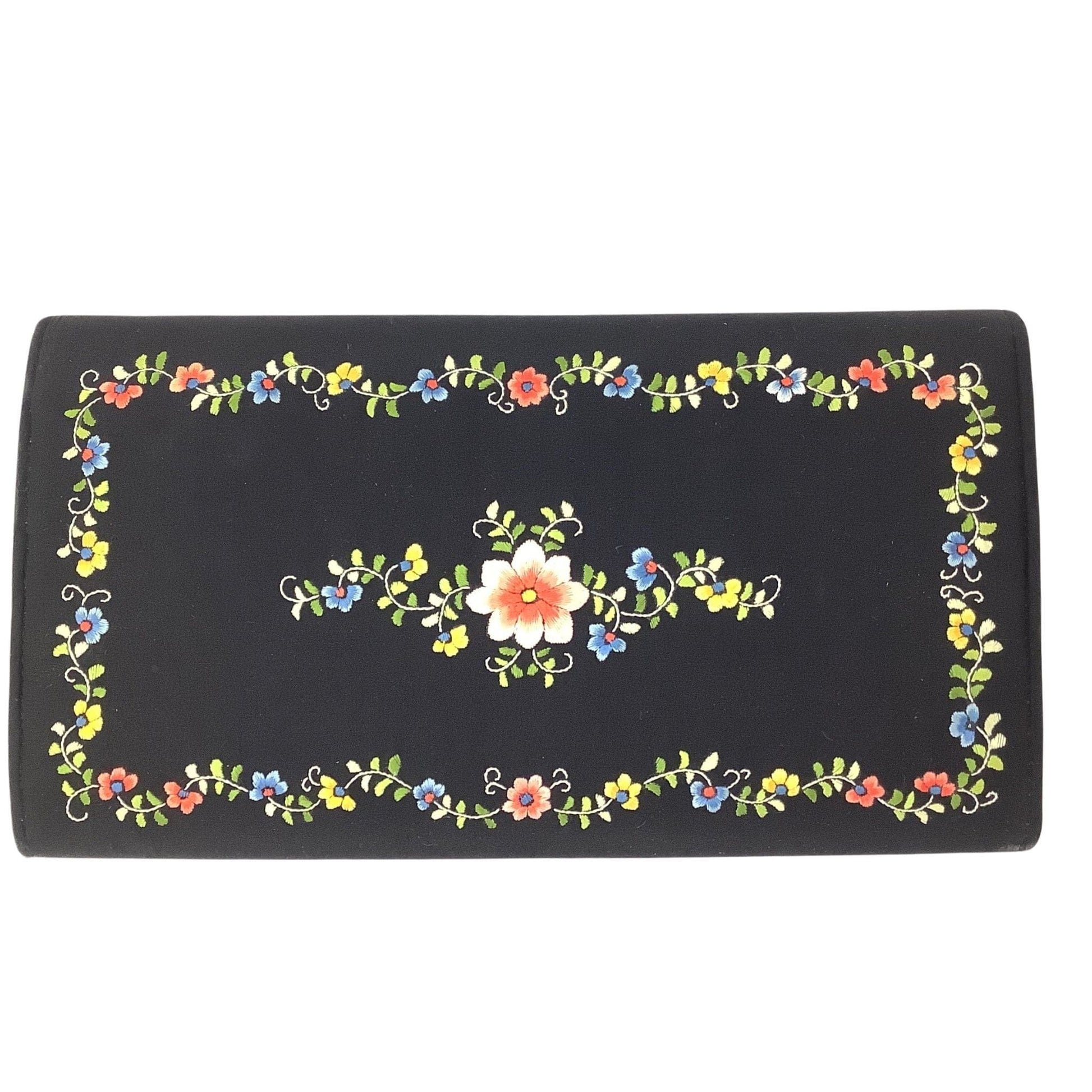 Embroidered Cosmetics Bag