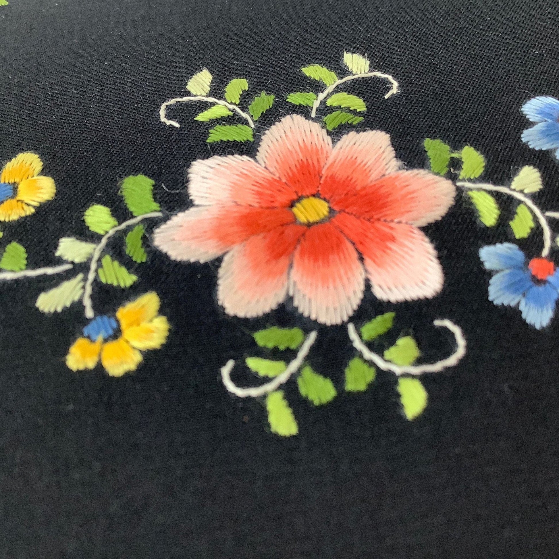 Embroidered Cosmetics Bag