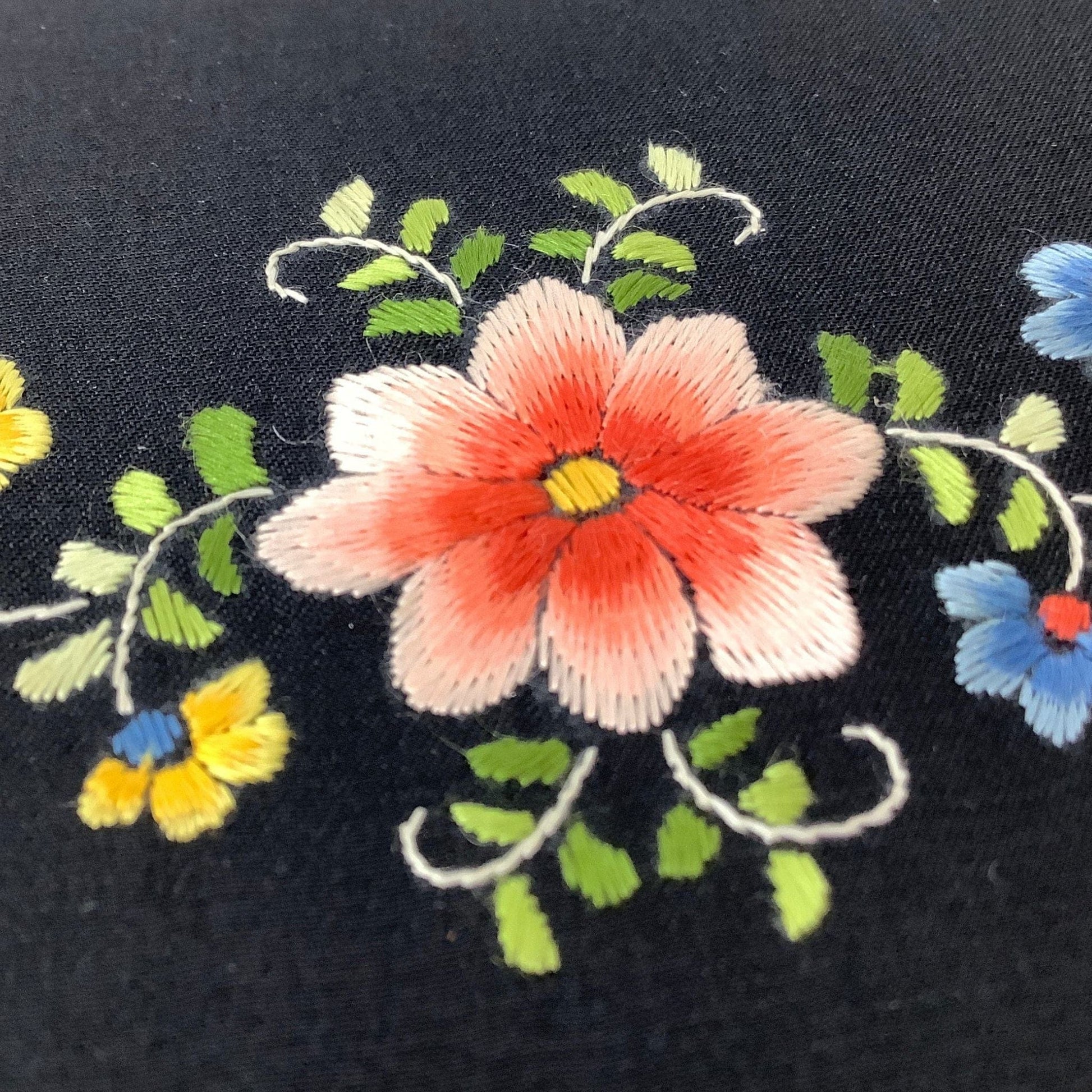 Embroidered Cosmetics Bag