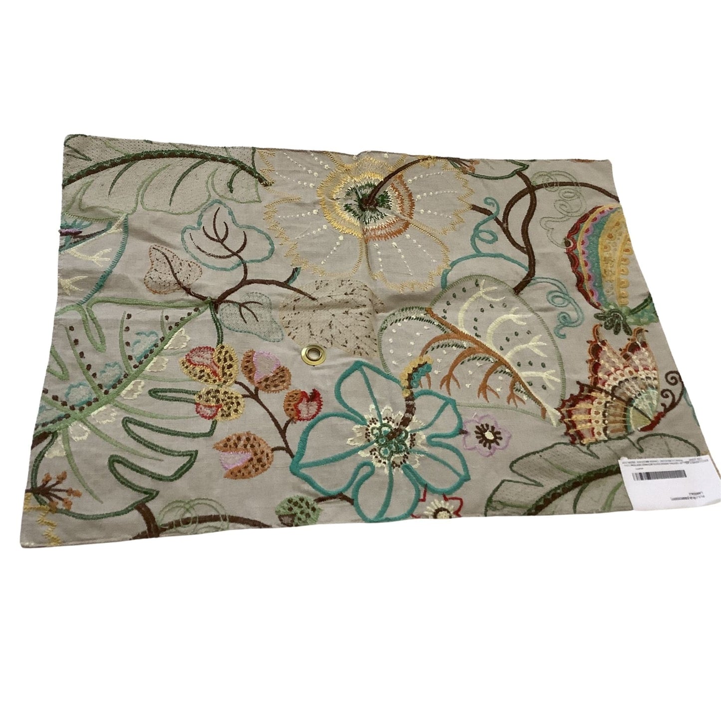 Embroidered Fabric Sample