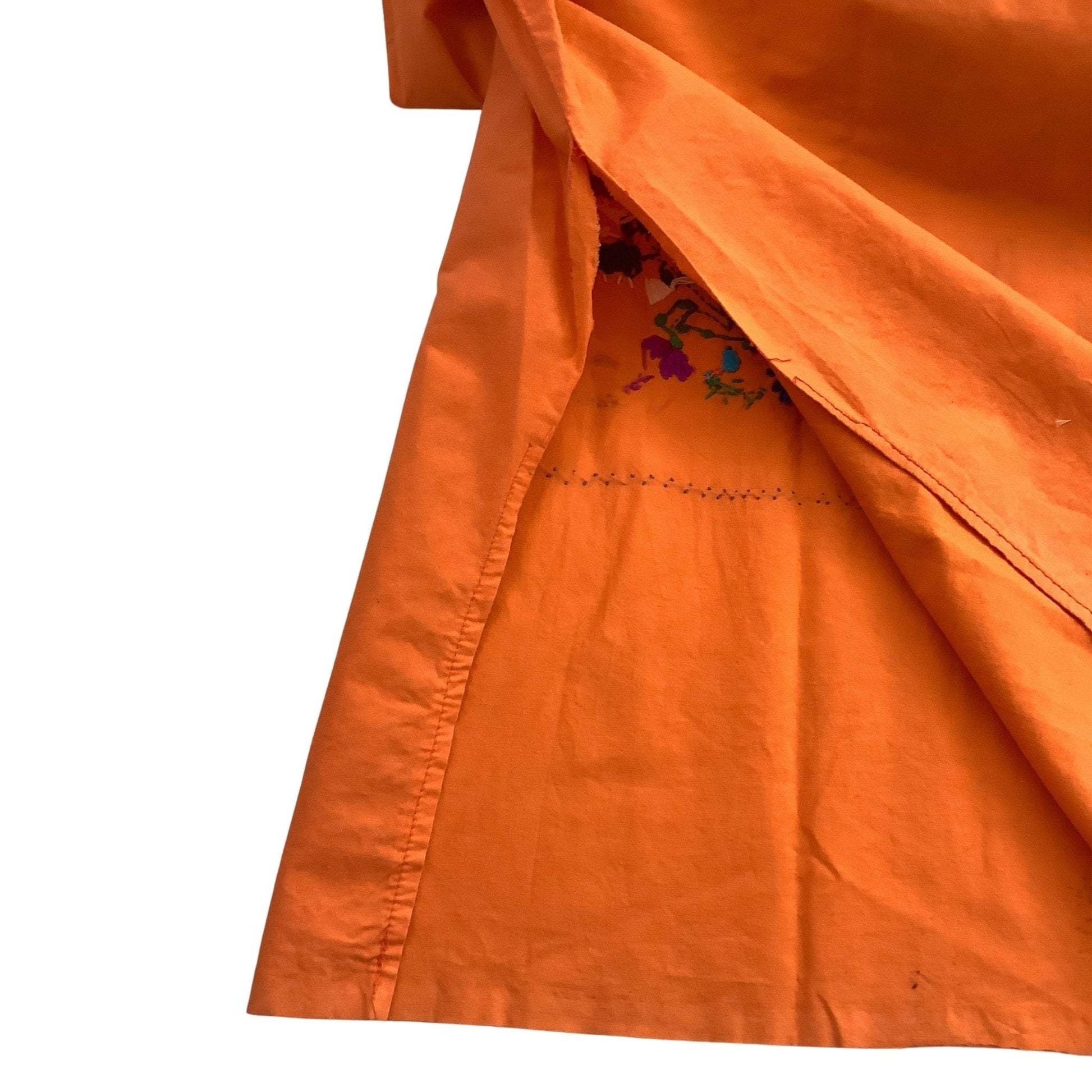 Embroidered Peasant Dress