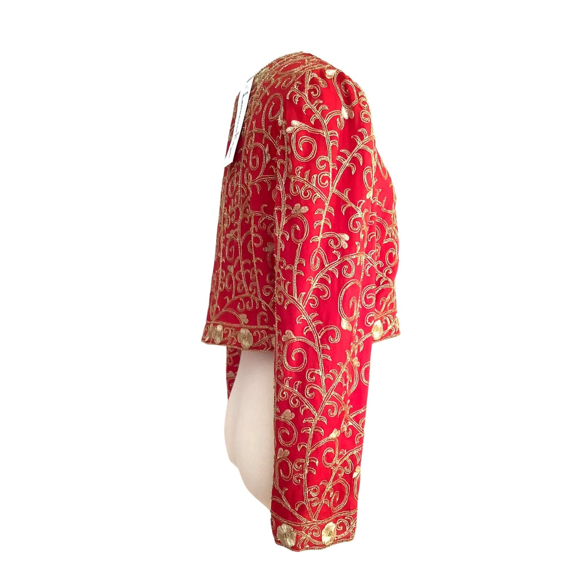Embroidered Silk Jacket
