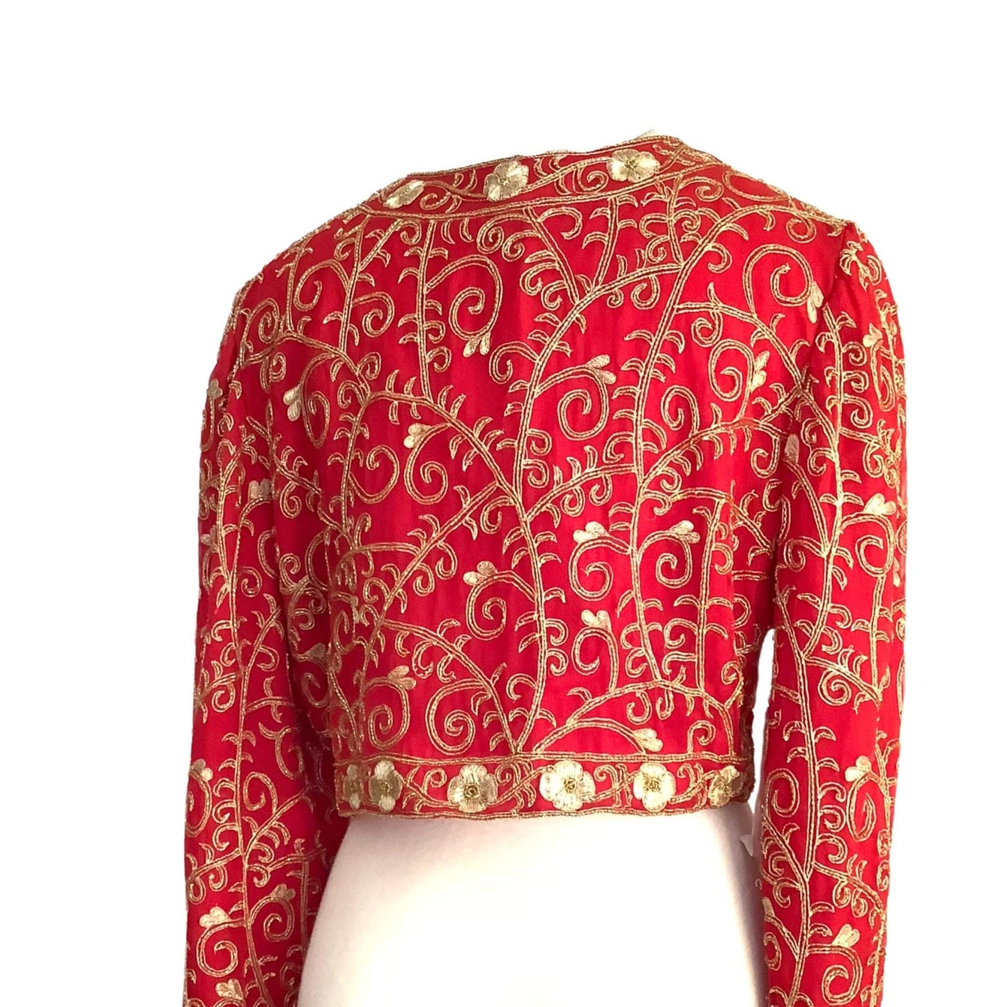 Embroidered Silk Jacket