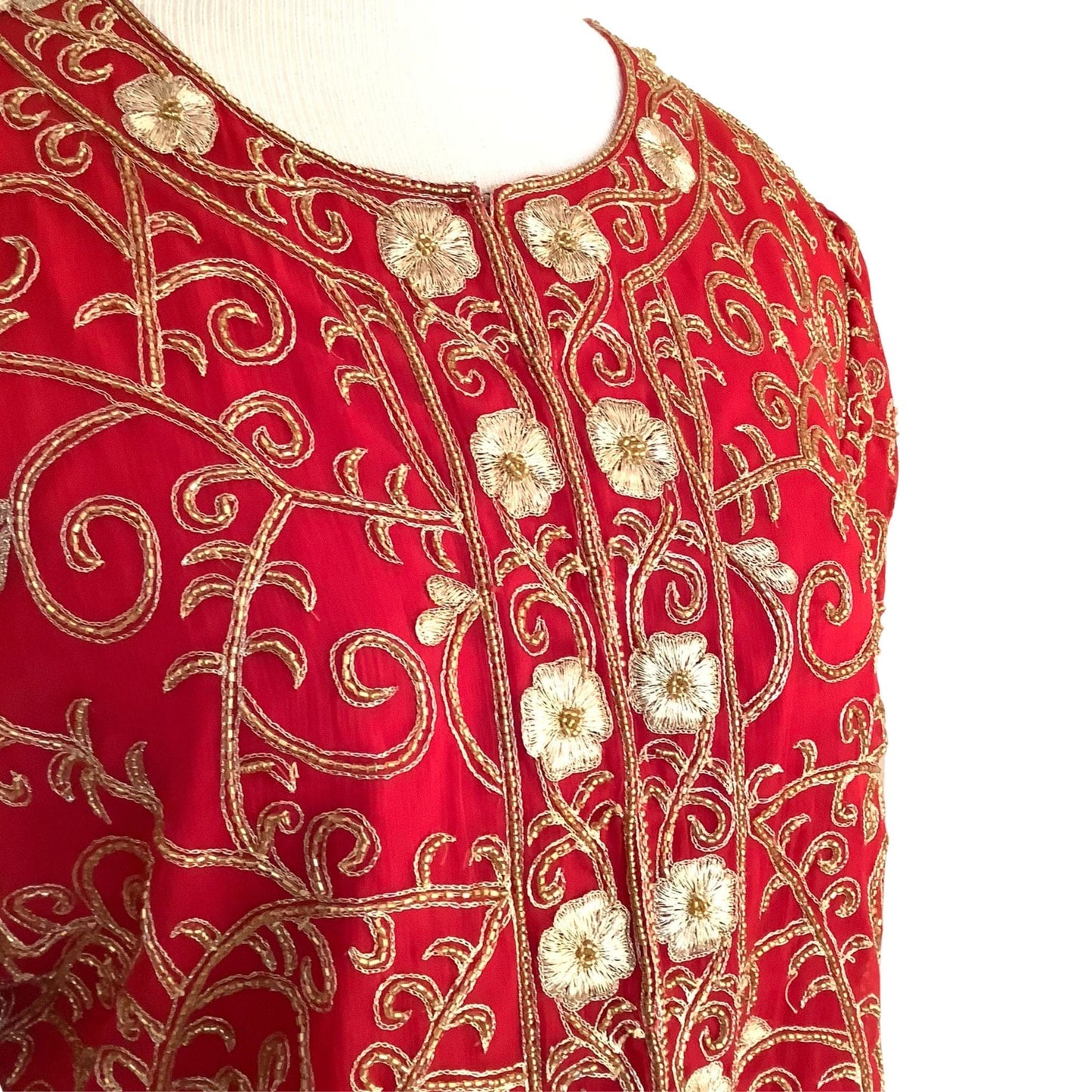 Embroidered Silk Jacket
