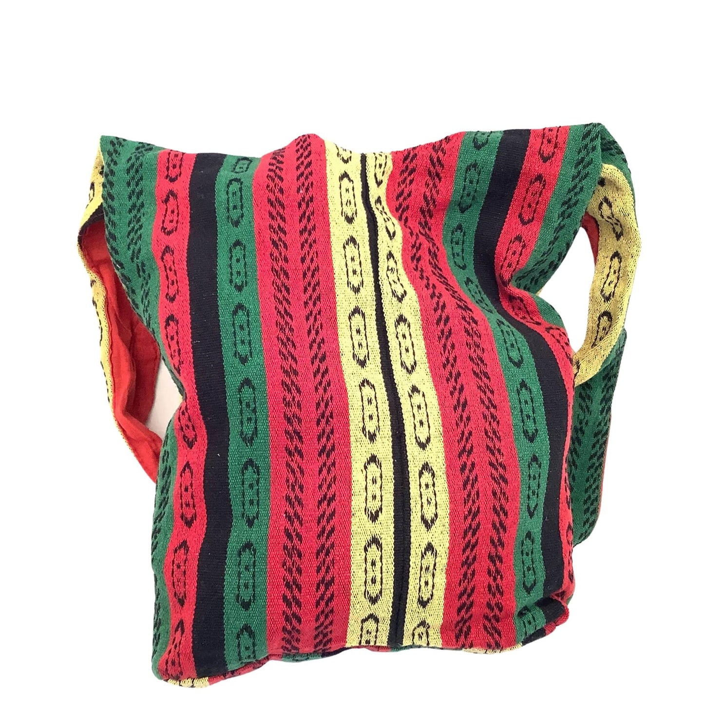 Ethnic Fabric Satchel