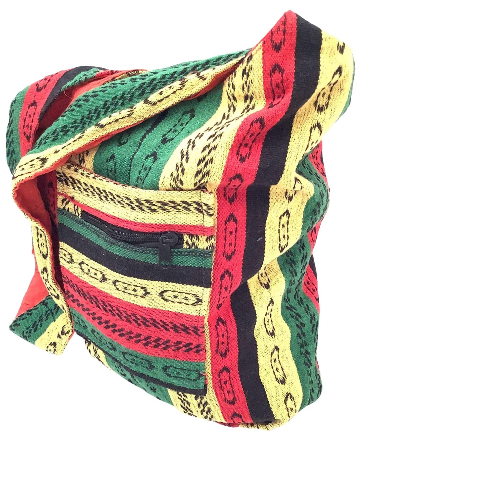 Ethnic Fabric Satchel