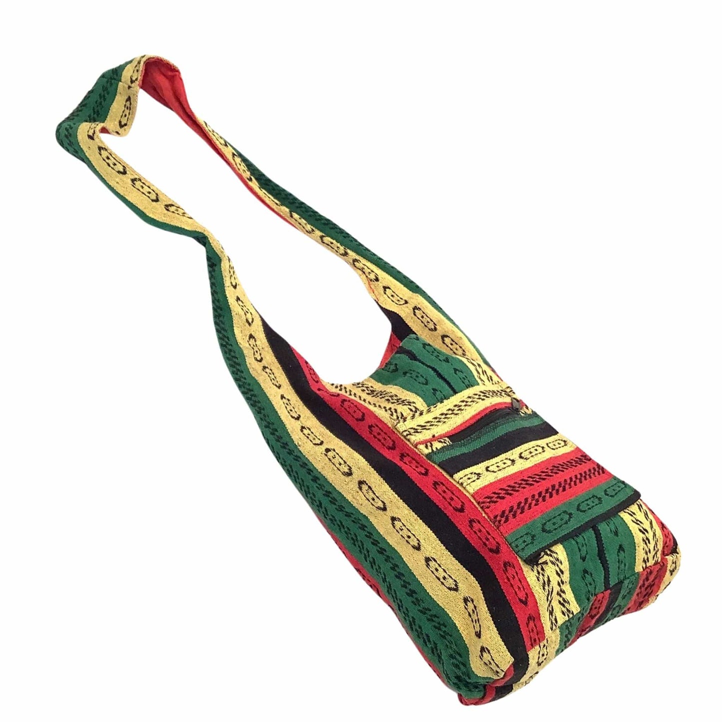 Ethnic Fabric Satchel