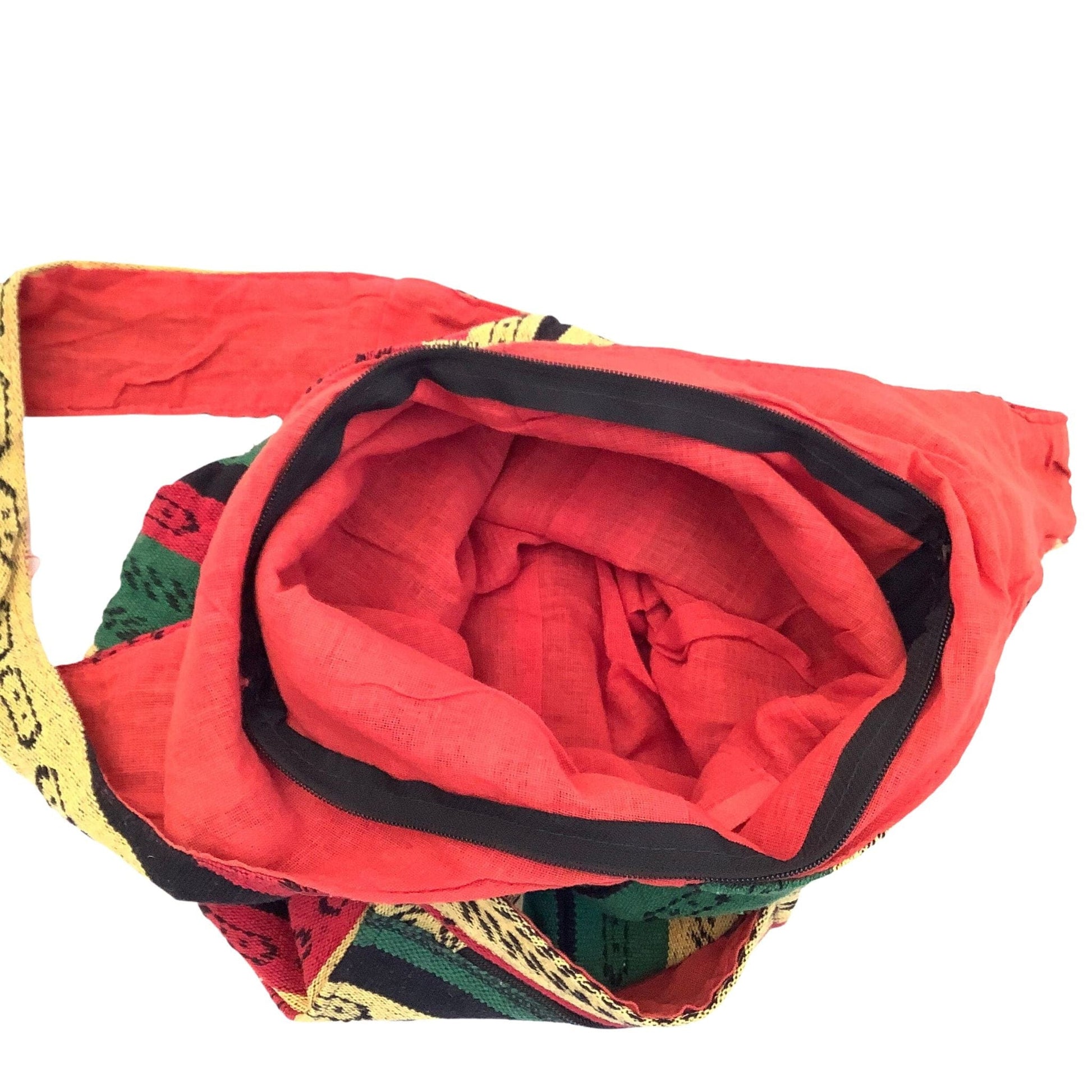 Ethnic Fabric Satchel