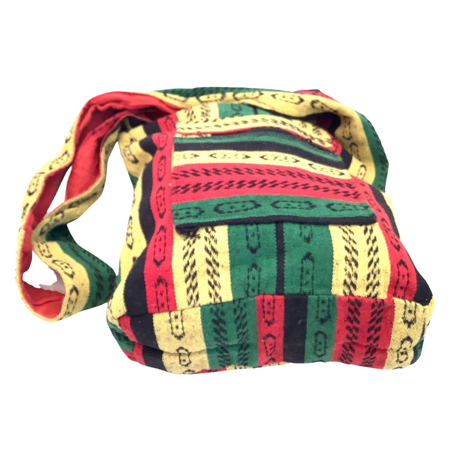 Ethnic Fabric Satchel