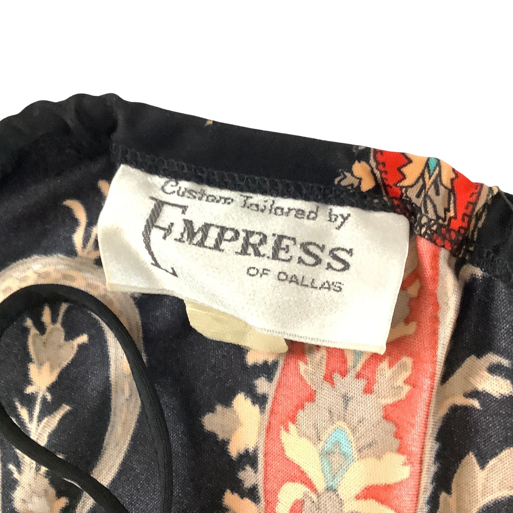 Vintage Empress of Dallas Bohemian Blouse - 1980s Fashion