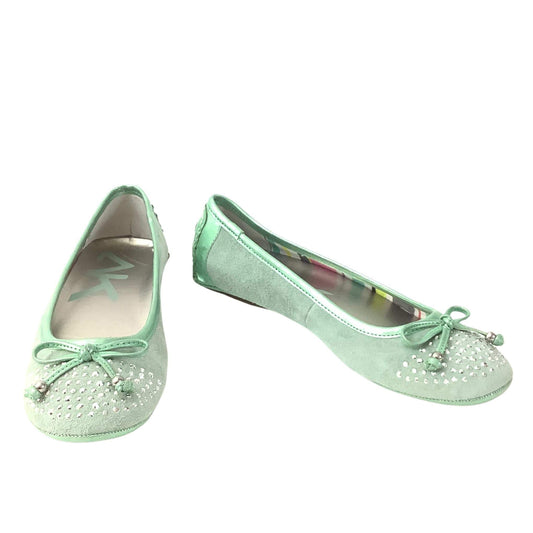 Fancy Green Ballet Flats