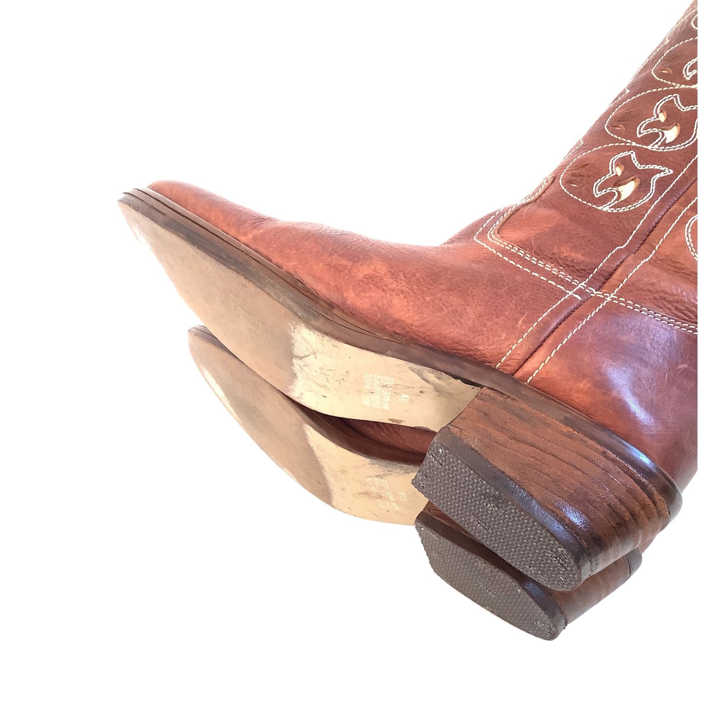 Fancy Western Leather Boots