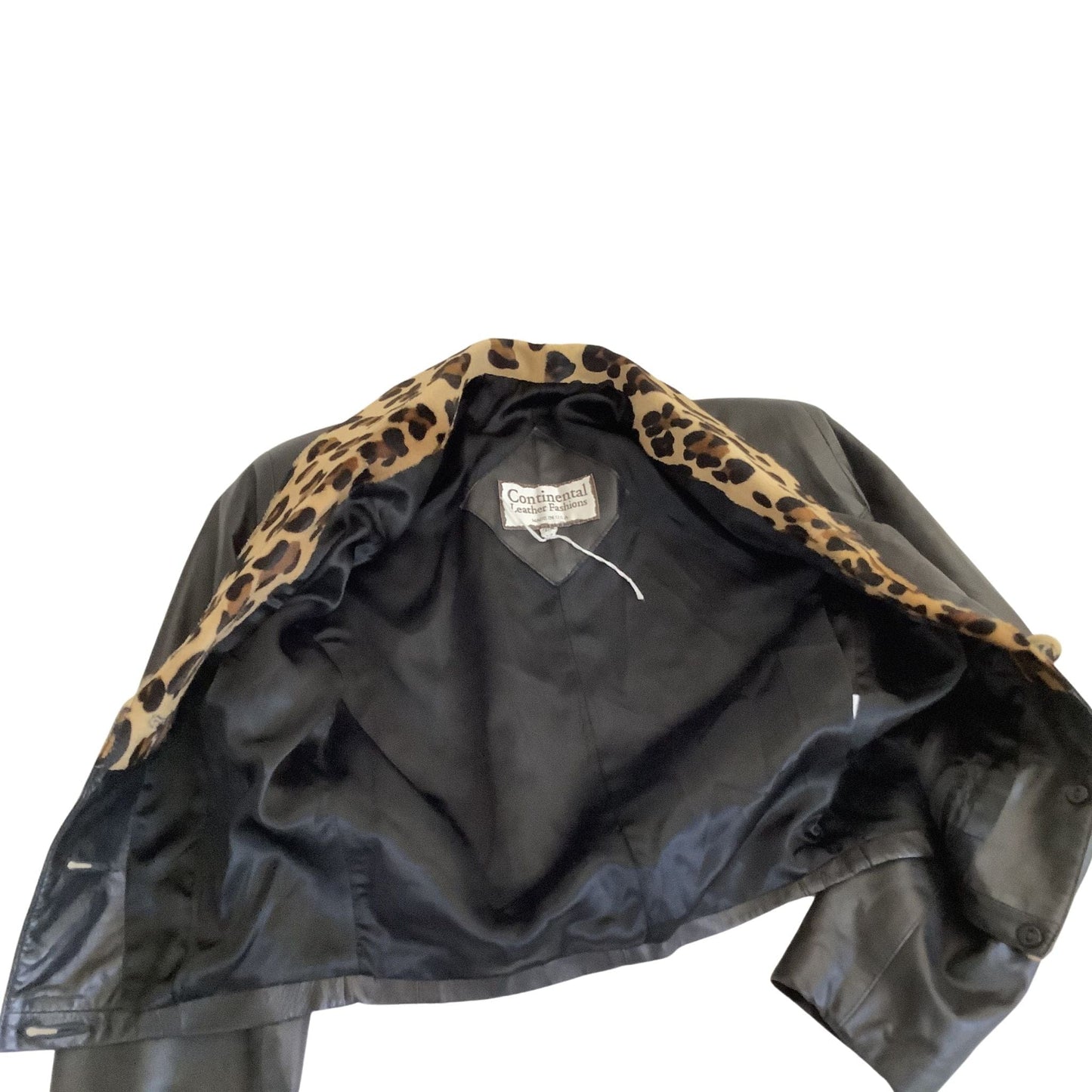 Faux Leopard Bolero