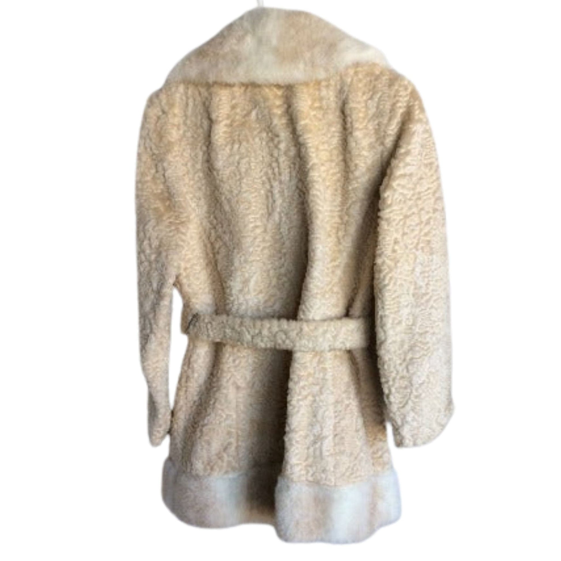 Faux Persian Lamb Coat
