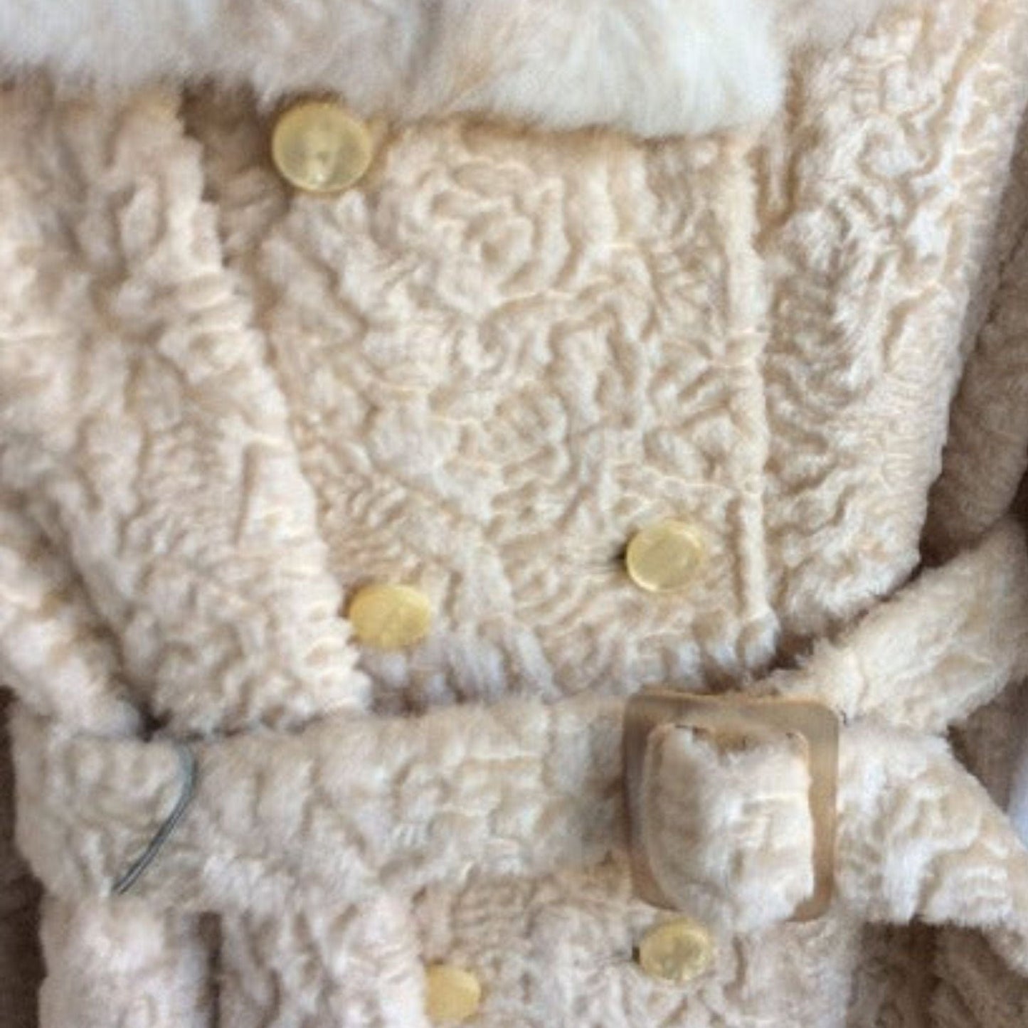 Faux Persian Lamb Coat
