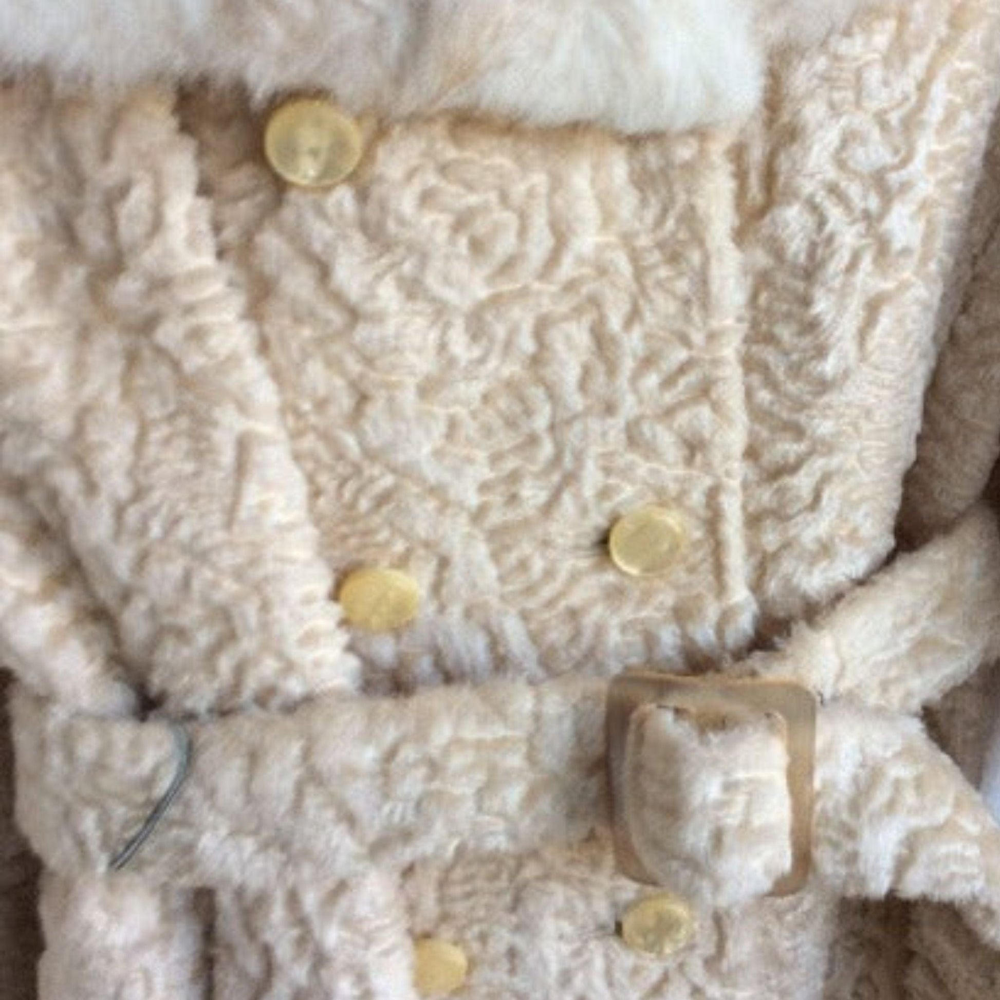 Faux Persian Lamb Coat