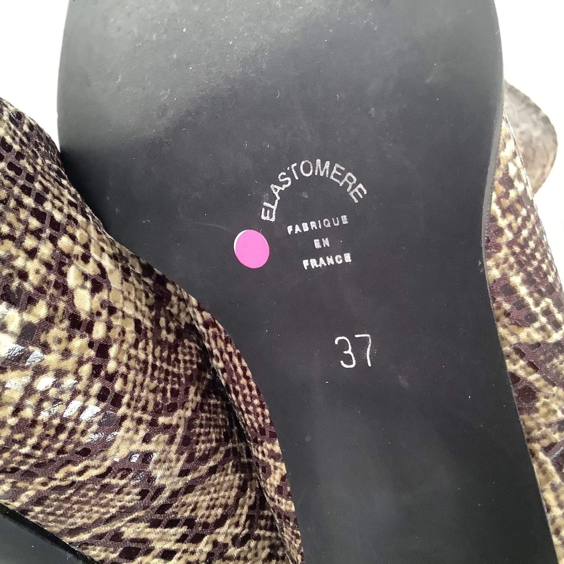 Faux Reptile GoGo Boots