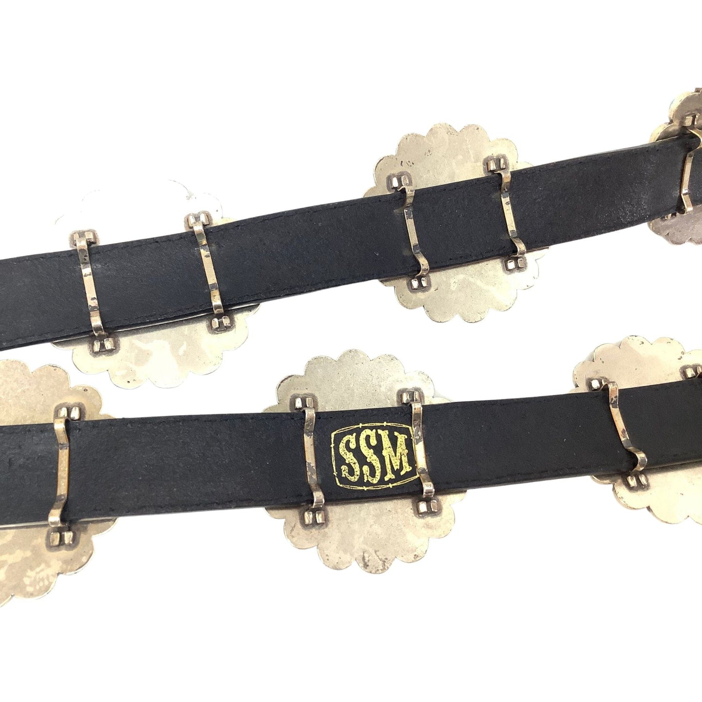 Faux Turquoise Concho Belt